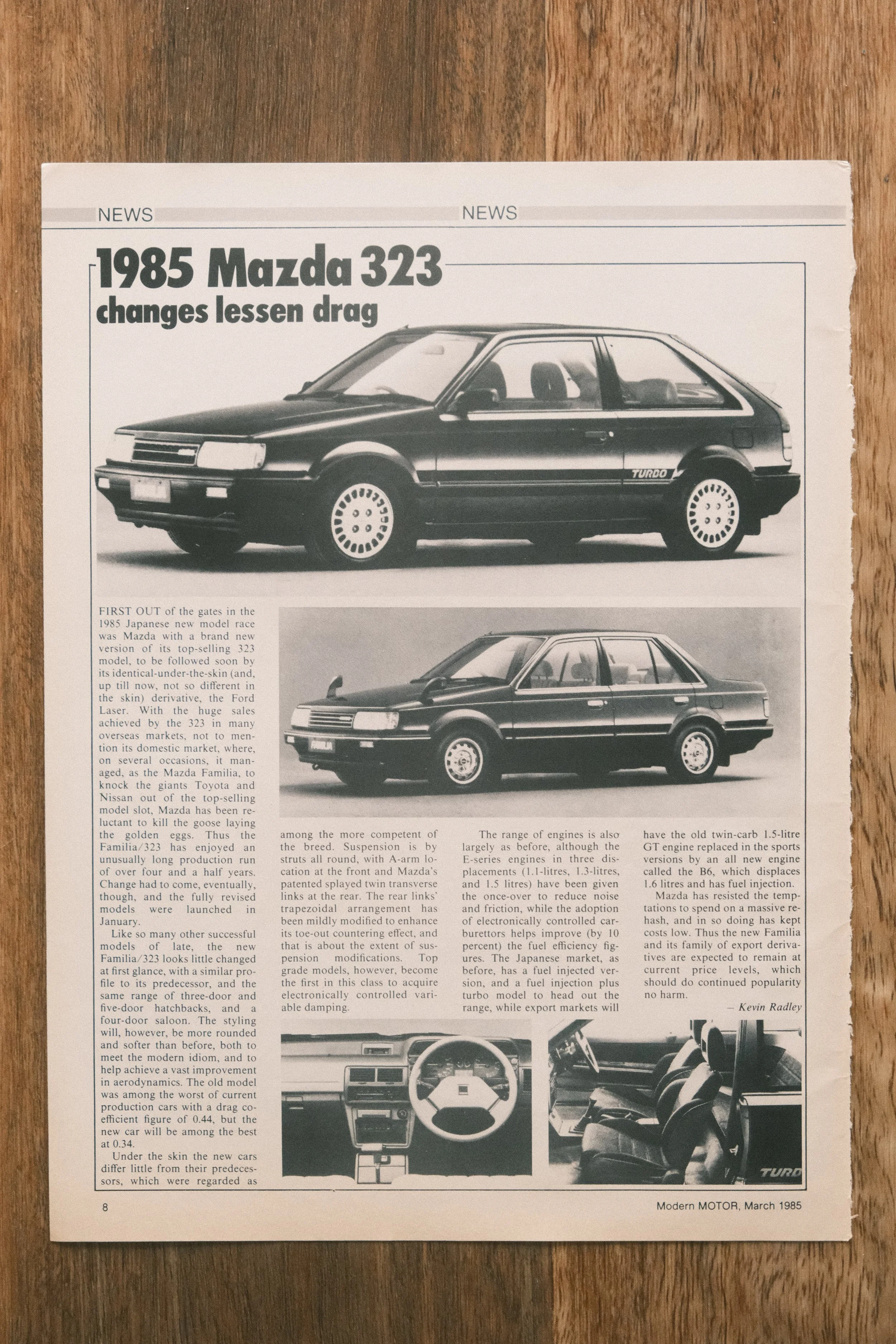 Mazda - 'Drag Lessens' (1-Page)