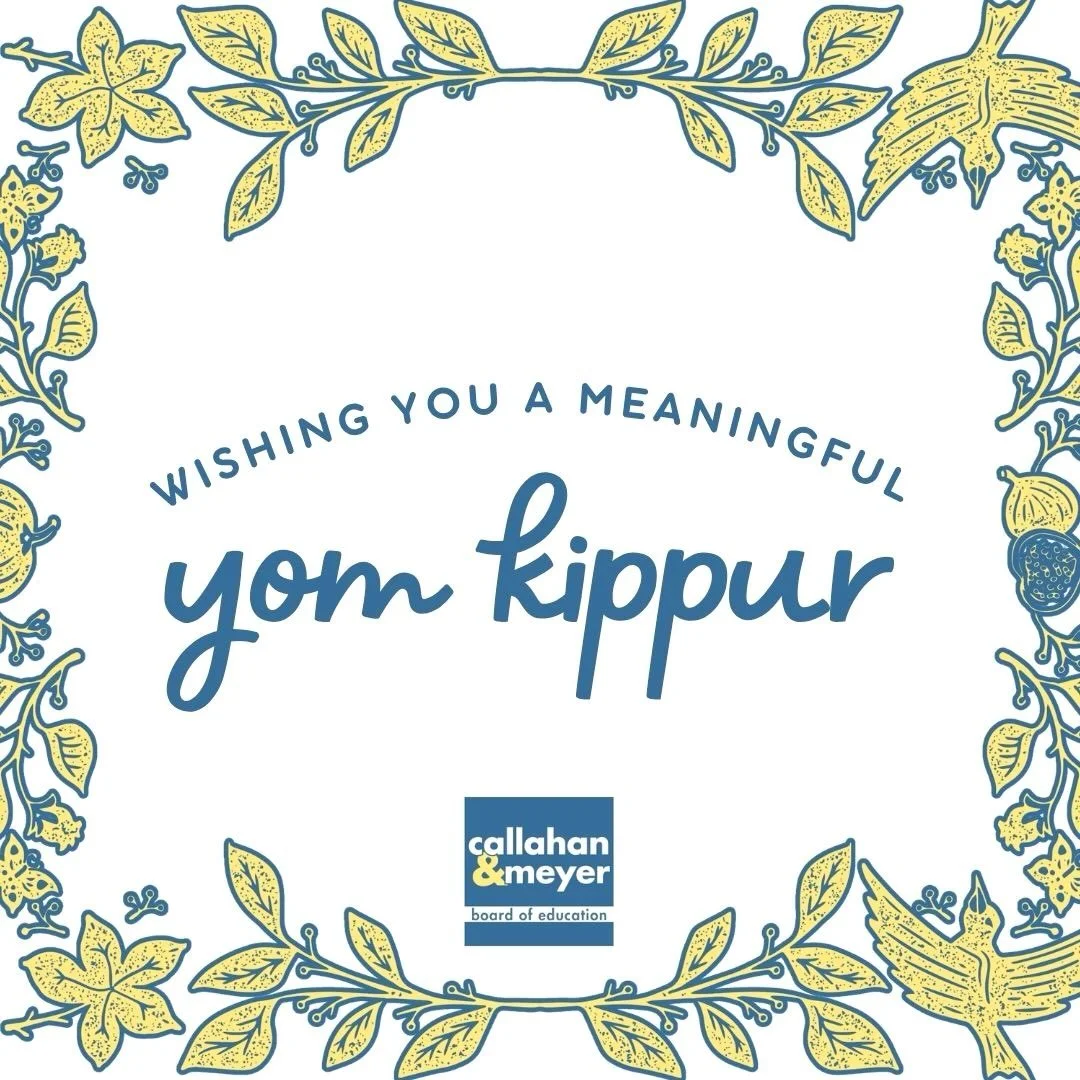 To our Jewish neighbors, friends, and community members &mdash; wishing you a meaningful Yom Kippur.

We hope the day brings some space for reflection, connection, and renewal, and wishing you and your loved ones peace in the year ahead.

G&rsquo;mar