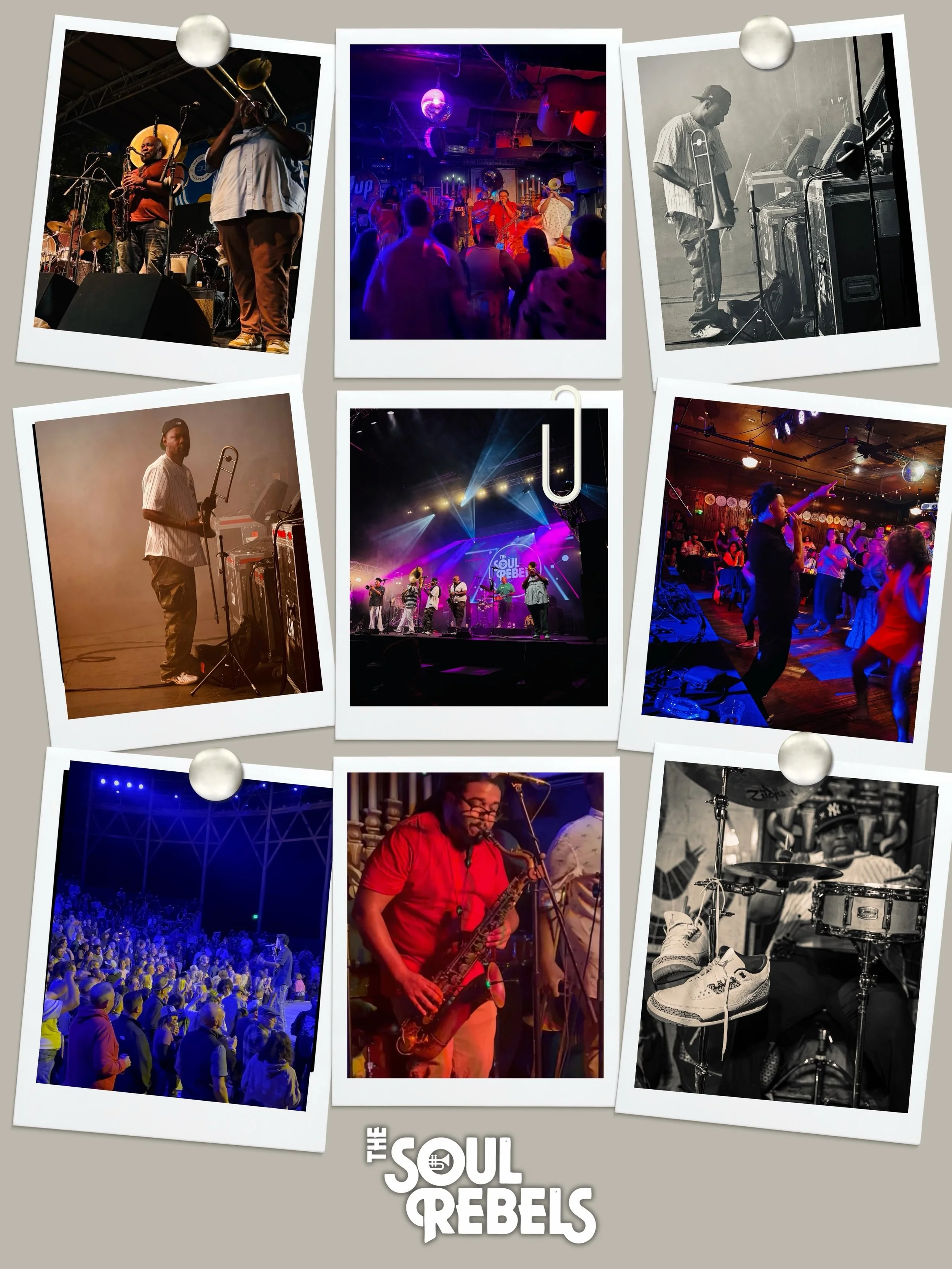 🌖 &ldquo;Night people, hanging out&hellip;&rdquo;

UP NEXT @lebontempsroulenola ON THURSDAY! 
🎟️ All shows @ https://thesoulrebels.com

#TheSoulRebels #NewOrleans #nolaeats #neworleansblogger #livemusic