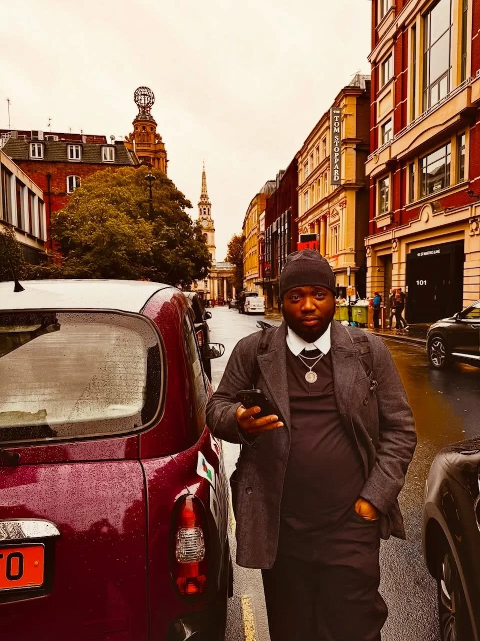 London before sound check. 🎤 

📍 Blue Note London | London, UK
📸 @peterbiltmeech 

🎟️ Get your tickets at thesoulrebels.com/shows

Thursday: @lebontempsroulenola 
Friday: @tipitinas 

#TheSoulRebels #BlueNoteLondon #LondonLiveMusic #NewOrleansMus