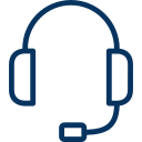 Headset with microphone