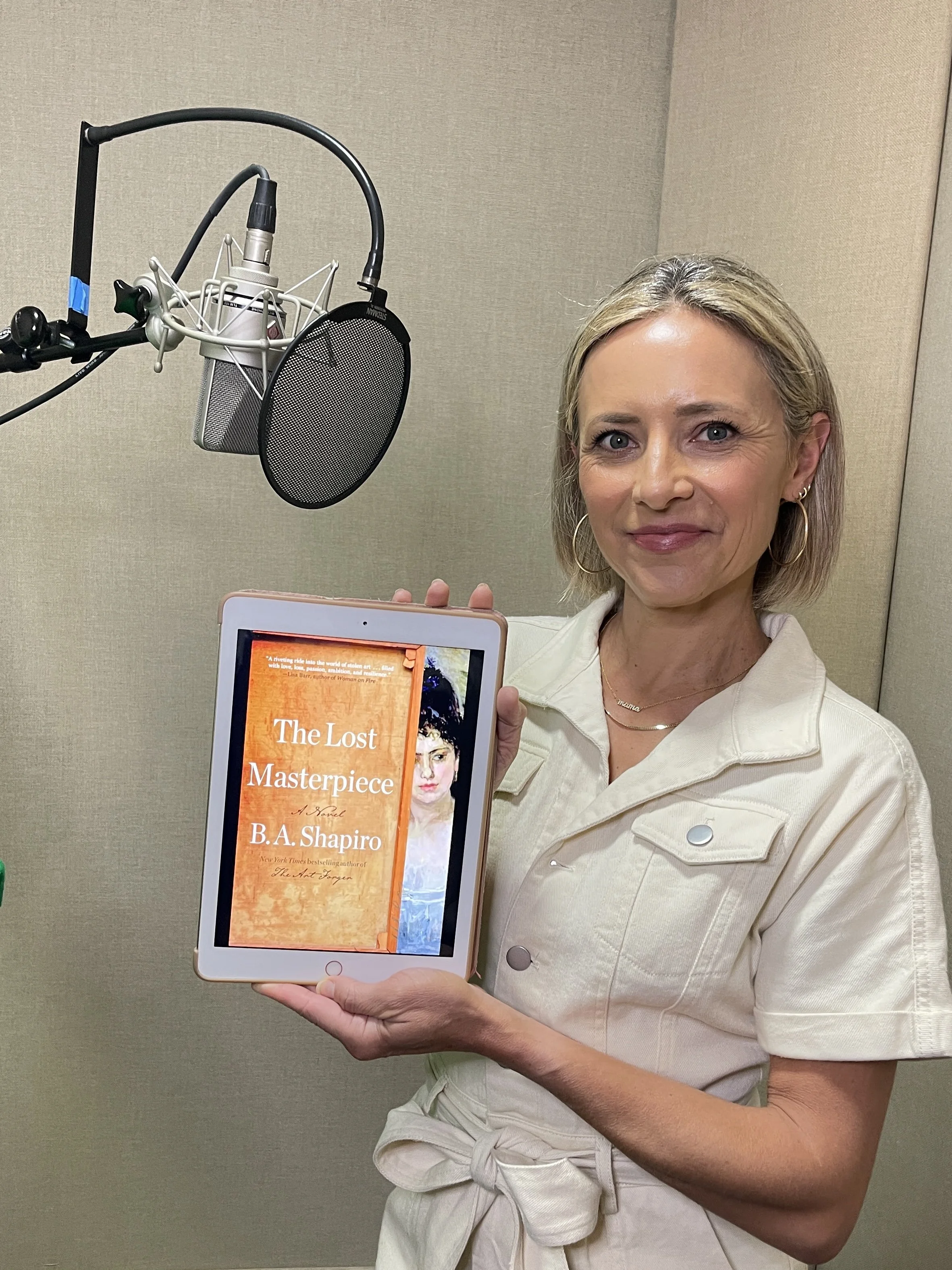 Christine Lakin narrating The Lost Masterpiece, a historical drama about a haunted painting.