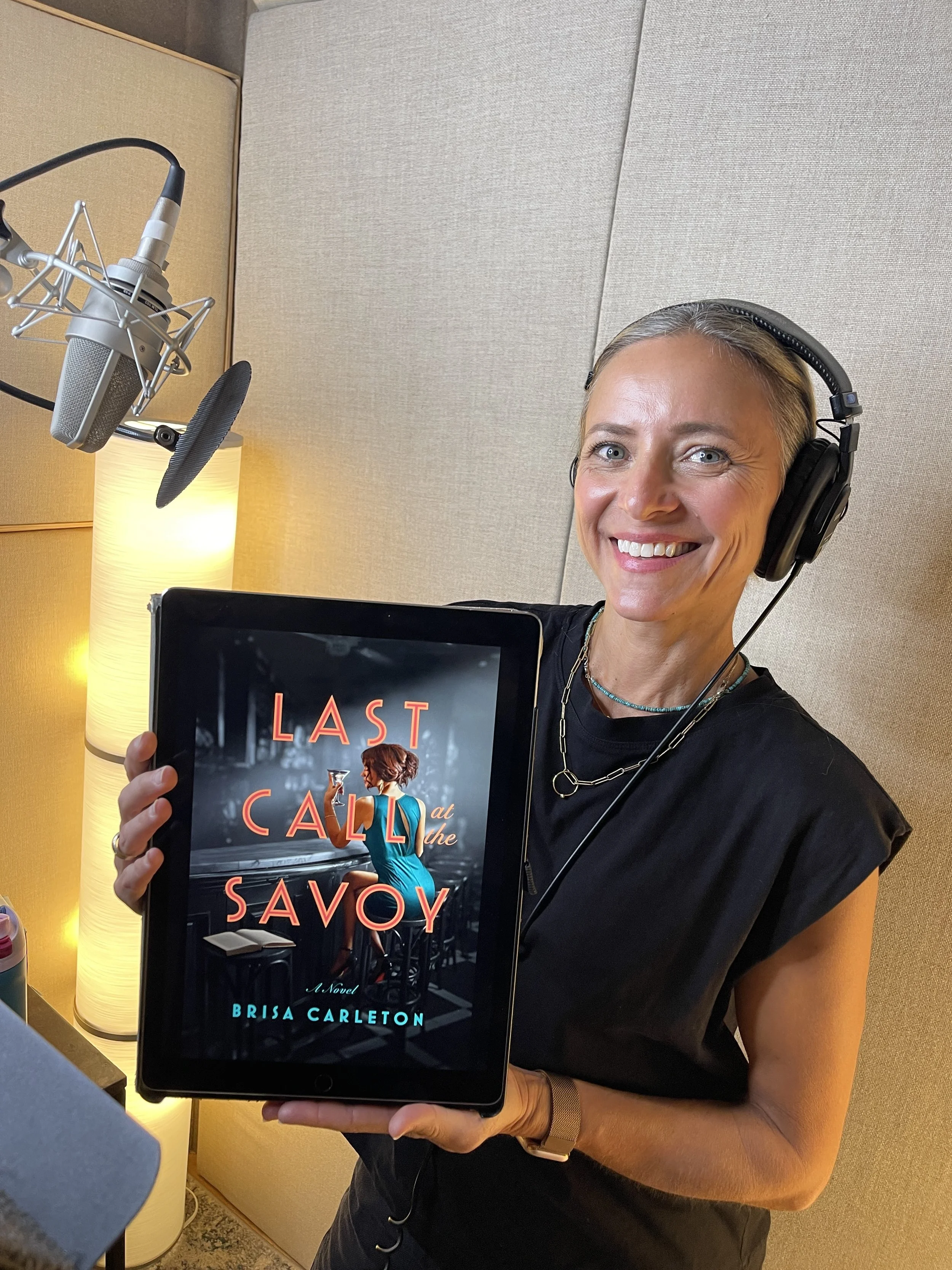 Christine Lakin narrating the ghost mystery Last Call at the Savoy.