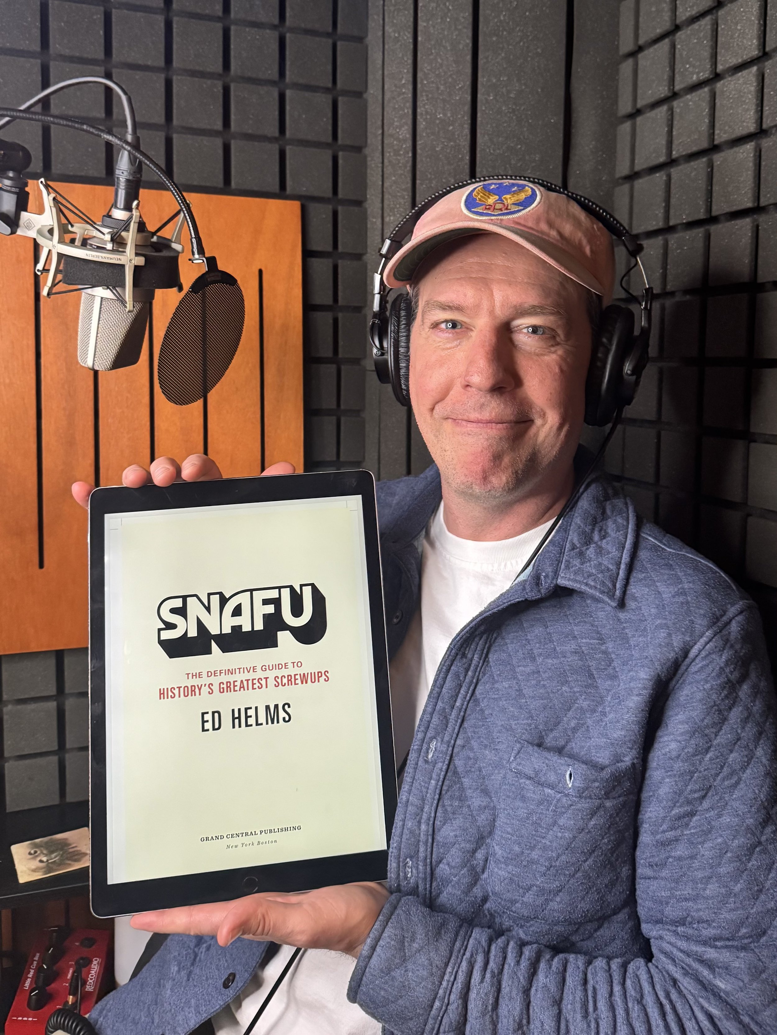 Ed Helms narrating his non-fiction book SNAFU.