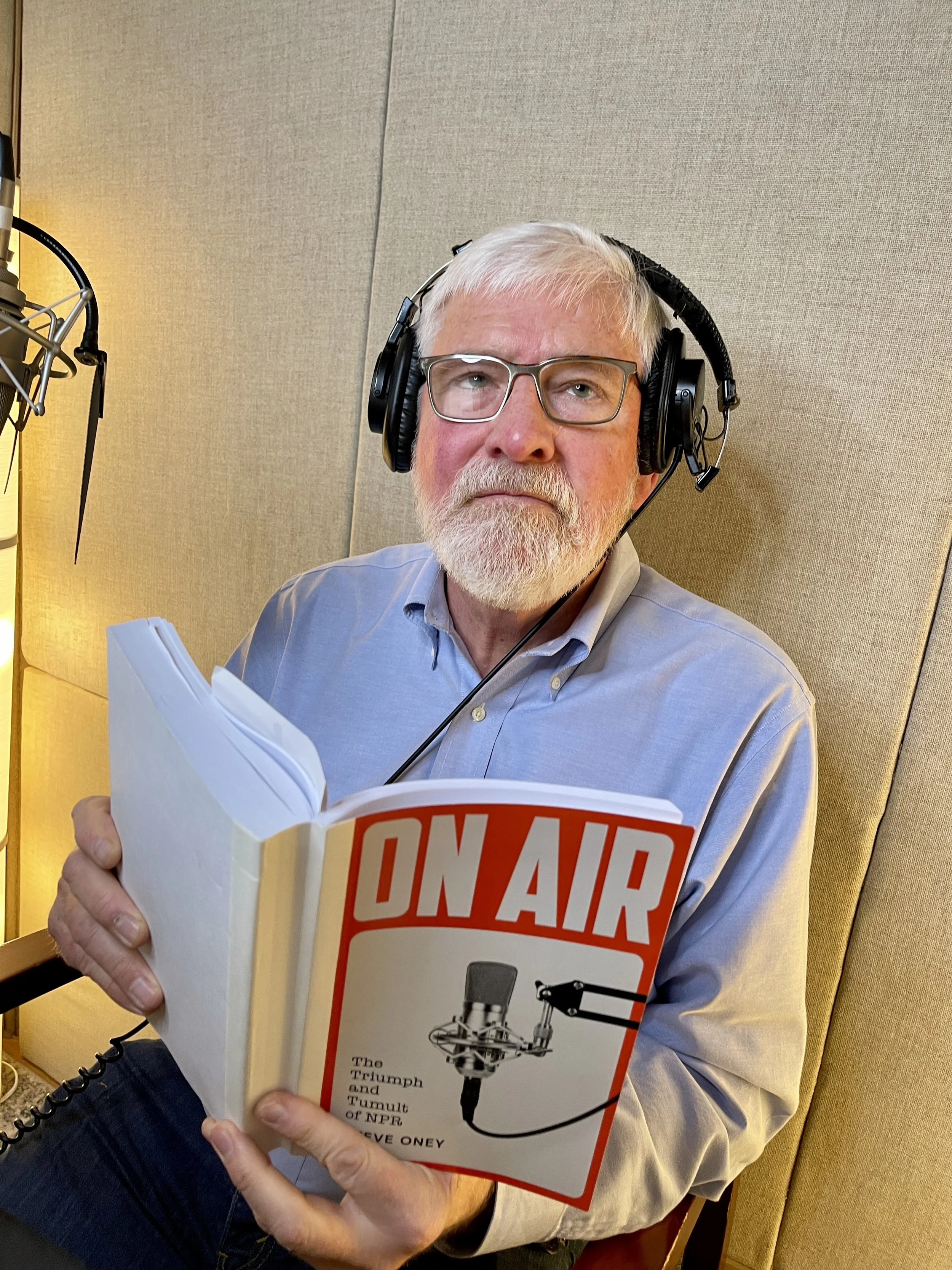 Author Steve Oney reading his book ON AIR: The Triumph and Tumult of NPR