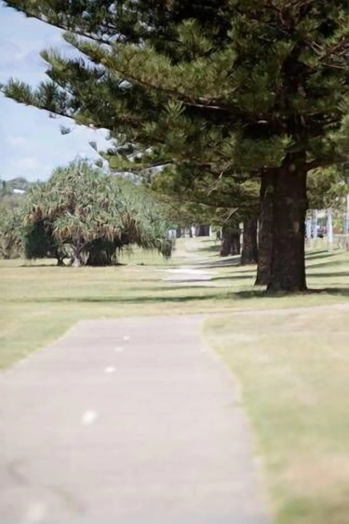 Walking and cycling track to kingscliff in front of Ming 3