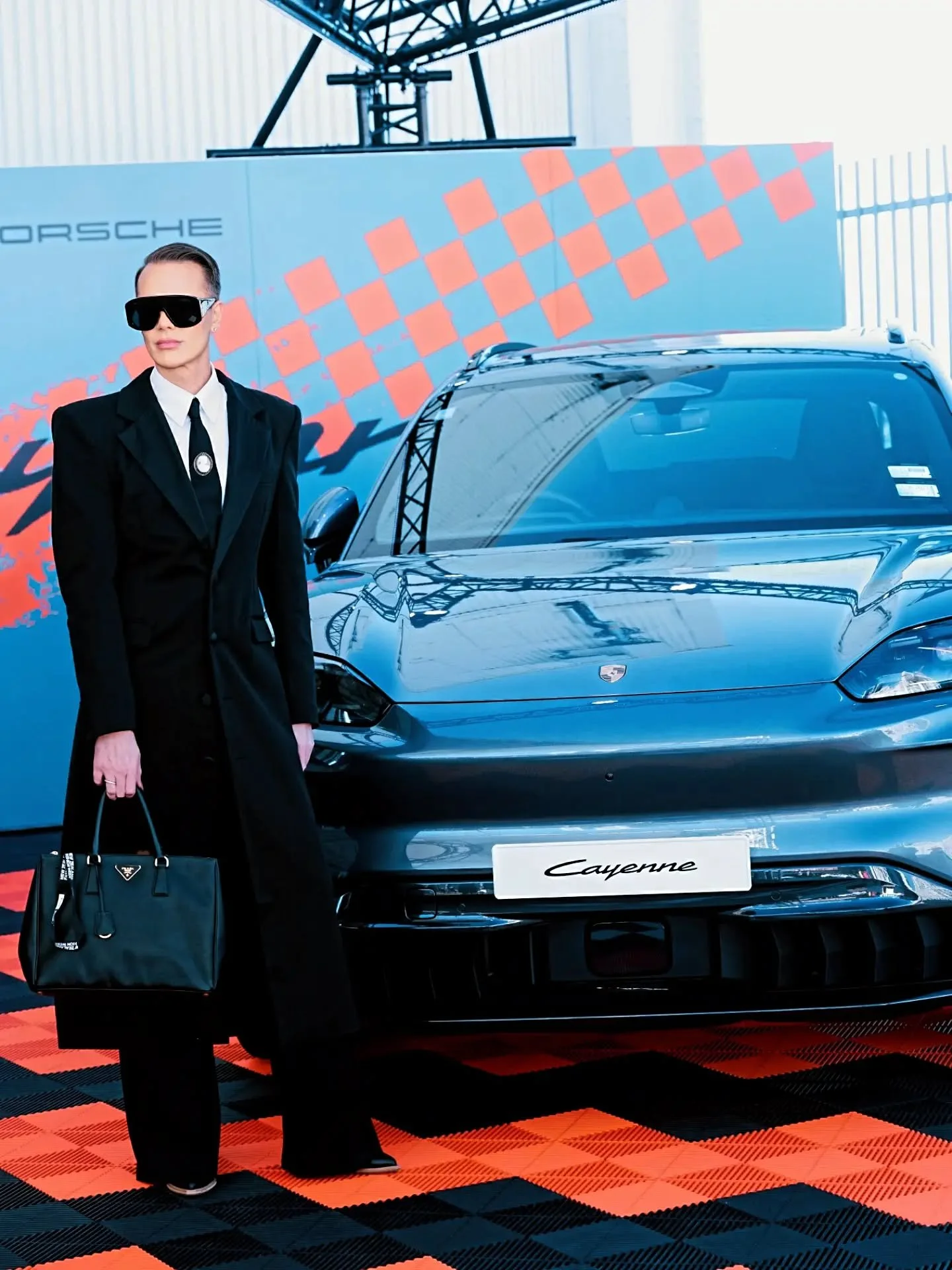 When the look demands the perfect accessory and it just happens to have four doors, a boot, a frunk and a plug ⚡️

The all new Porsche Cayenne Electric.

#nzfw #lgbtq #porschecayenne #porsche