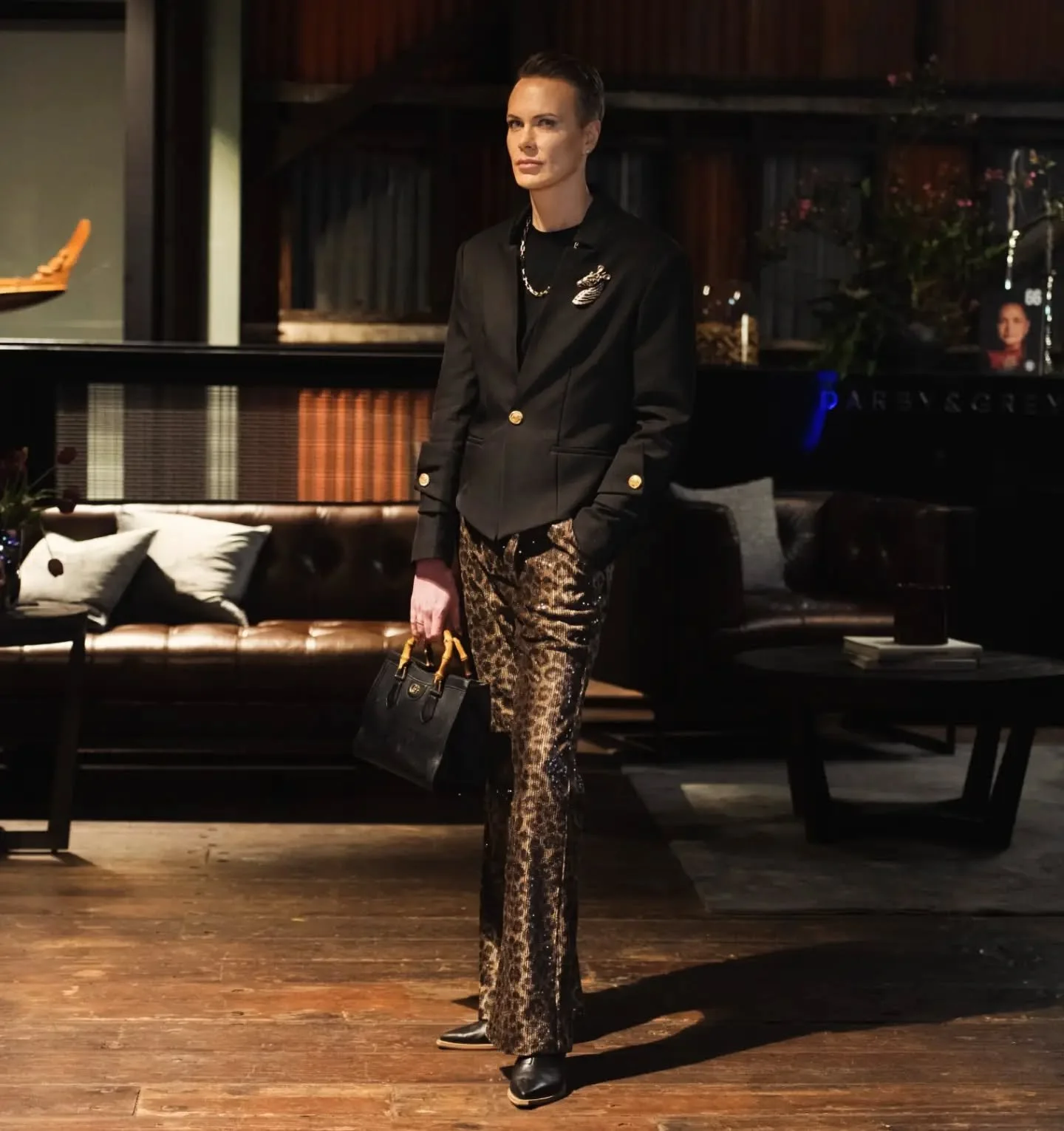 NZFW Day 3: somewhere between chairman of the board and a leopard with a dinner reservation.

Sensible blazer, sequinned trousers and a handbag suggesting I had somewhere terribly important to be. I did not.

#nzfw #lgbtq #fw #auckland