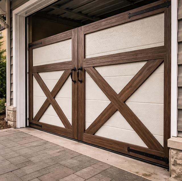 The Overlay Trick Behind Real-Looking Carriage House Doors