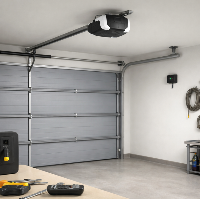 property manager stocking varied garage door opener remotes
