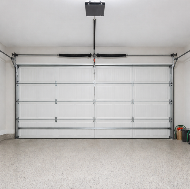 tape measure across garage door opening jambs