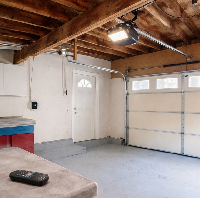 automatic garage door opening on its own at dusk