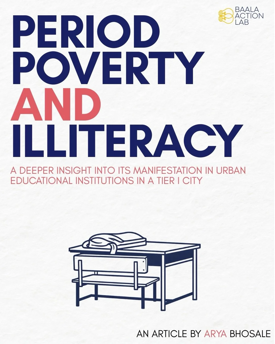 Period poverty isn&rsquo;t always visible.

Even in urban educational institutions, many students continue to face barriers to menstrual health due to stigma, misinformation, and limited support systems.

In this blog, Arya explores the deeper realit