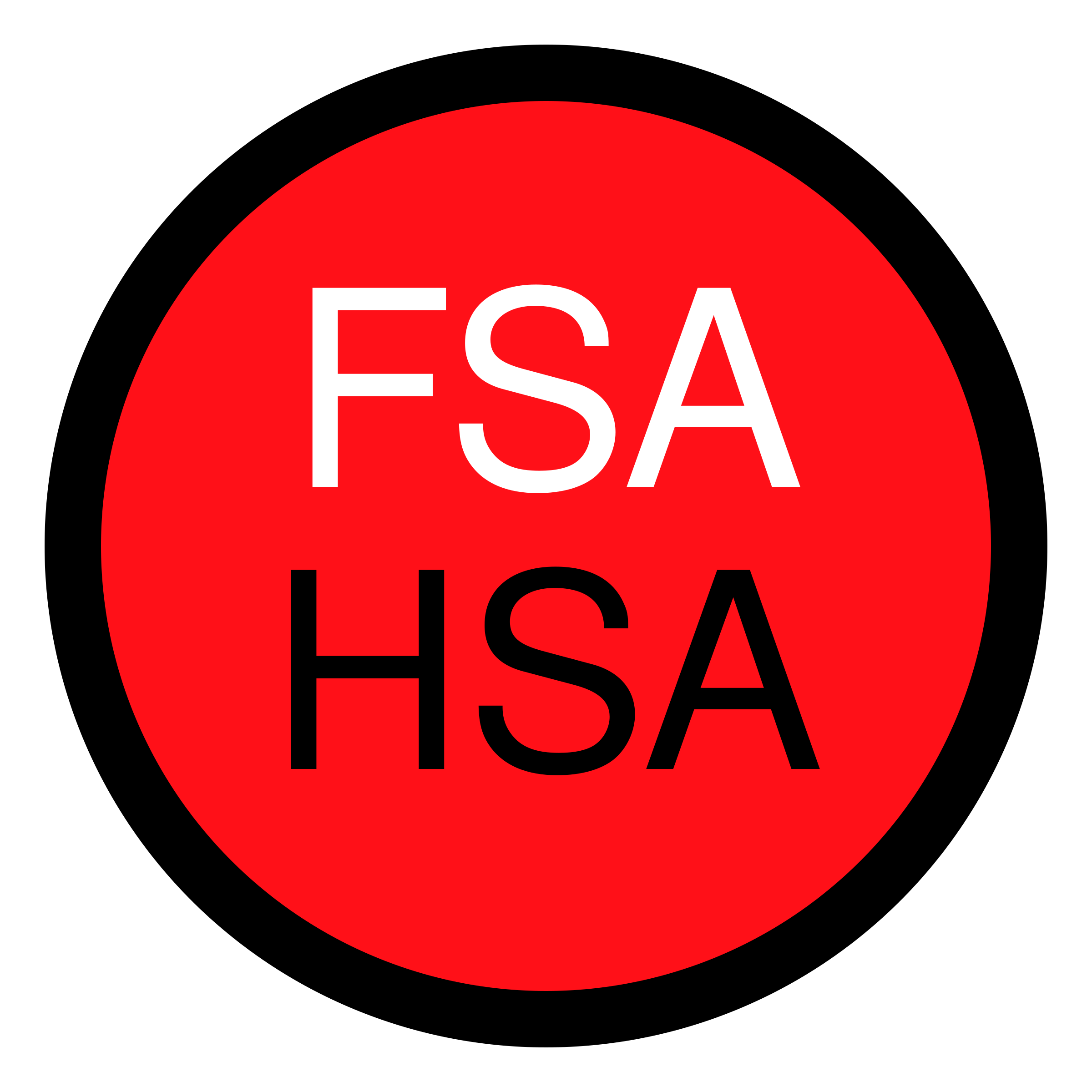 Close-up of a warning sign featuring a red circle with black and white text that says 'ESA' and 'HIGH' inside the circle.