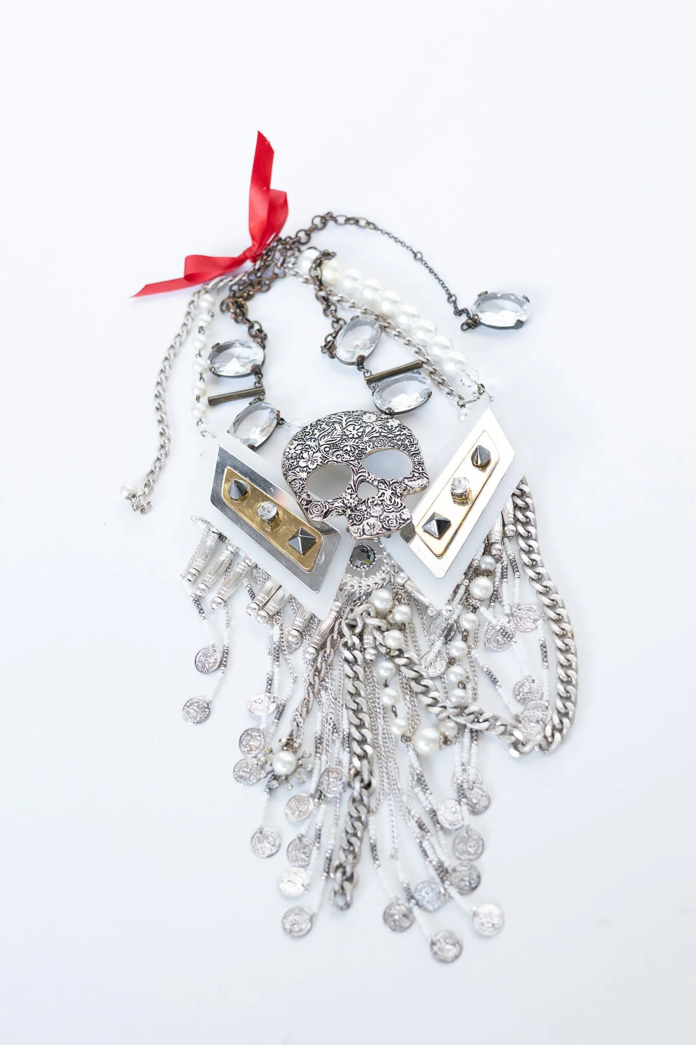 SKULL | Crystal Couture Necklace
