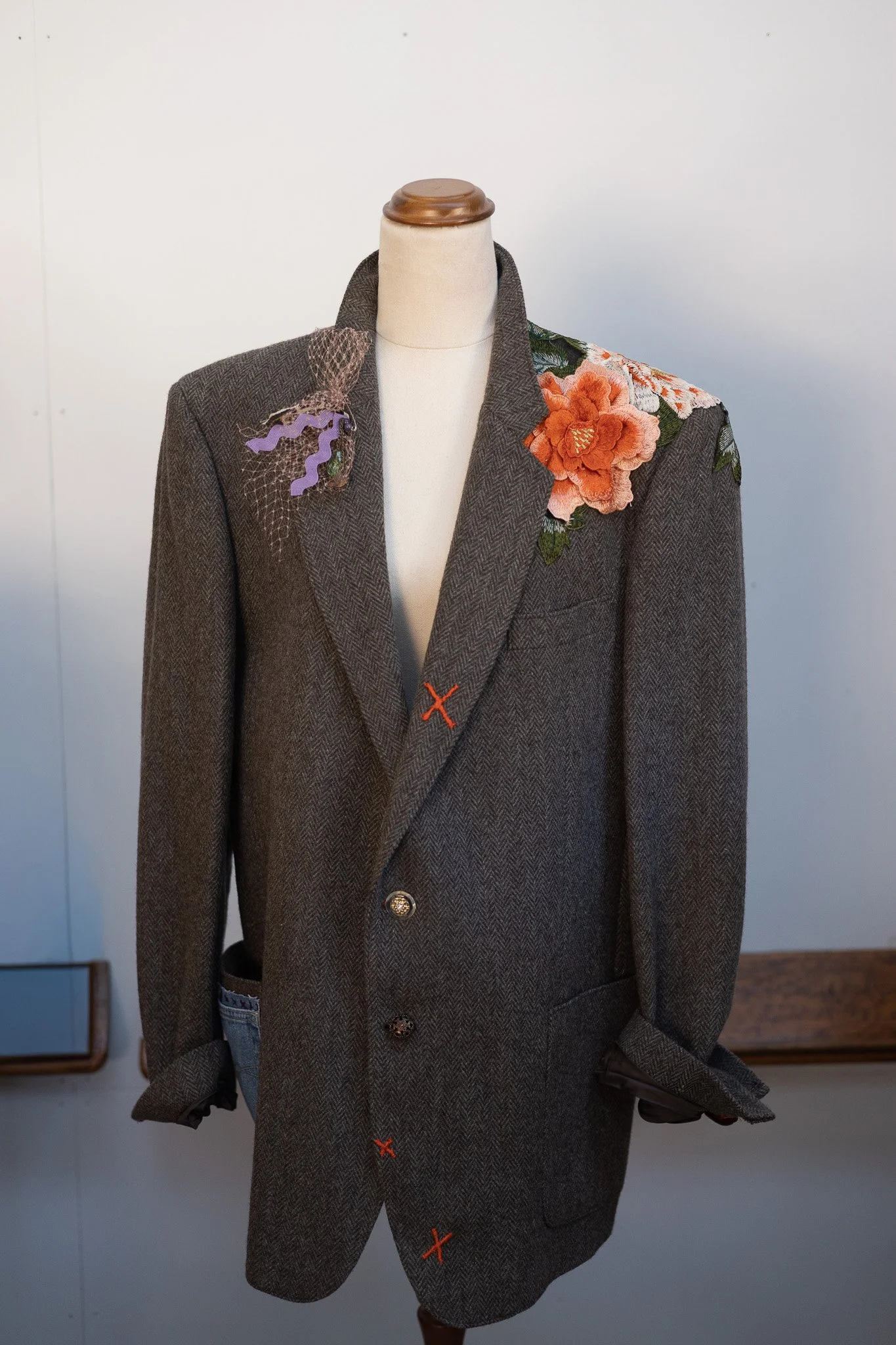 BLOOM | Orange Couture Jacket