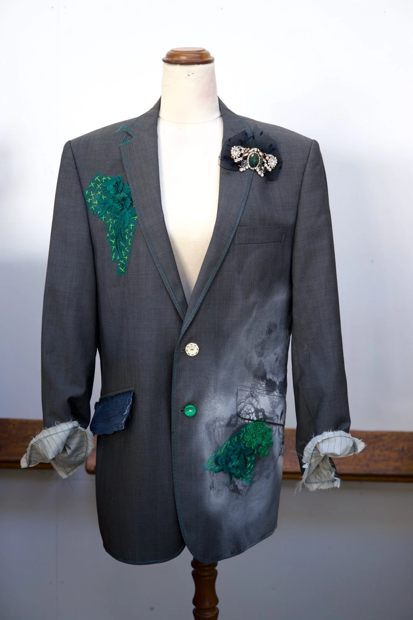GREEN LACE | Couture Studio Jacket