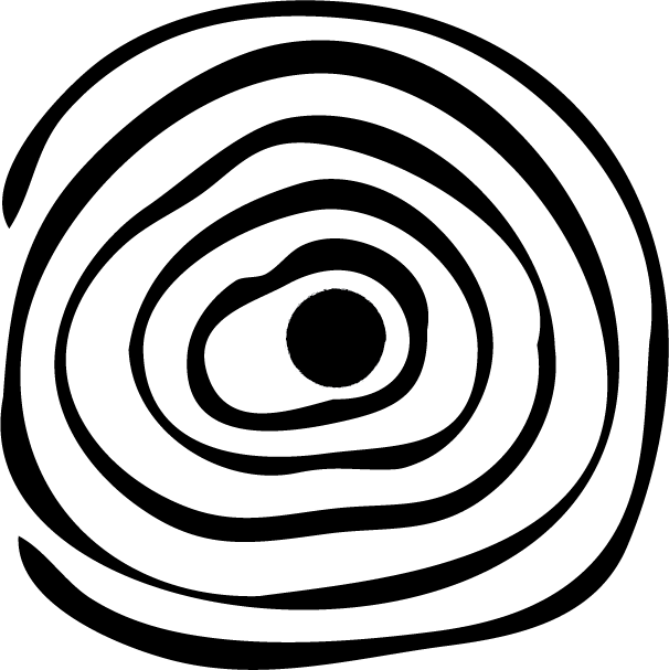 Close-up of a watch face showing the position of the moon phase, with a black background.