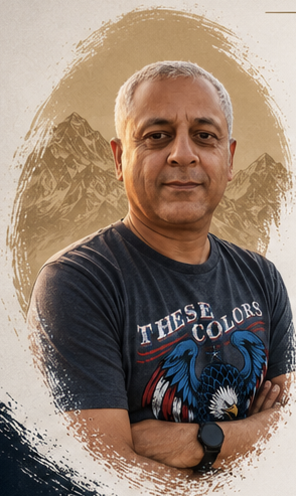 Rajiv Kafle, author of Living with AIDS