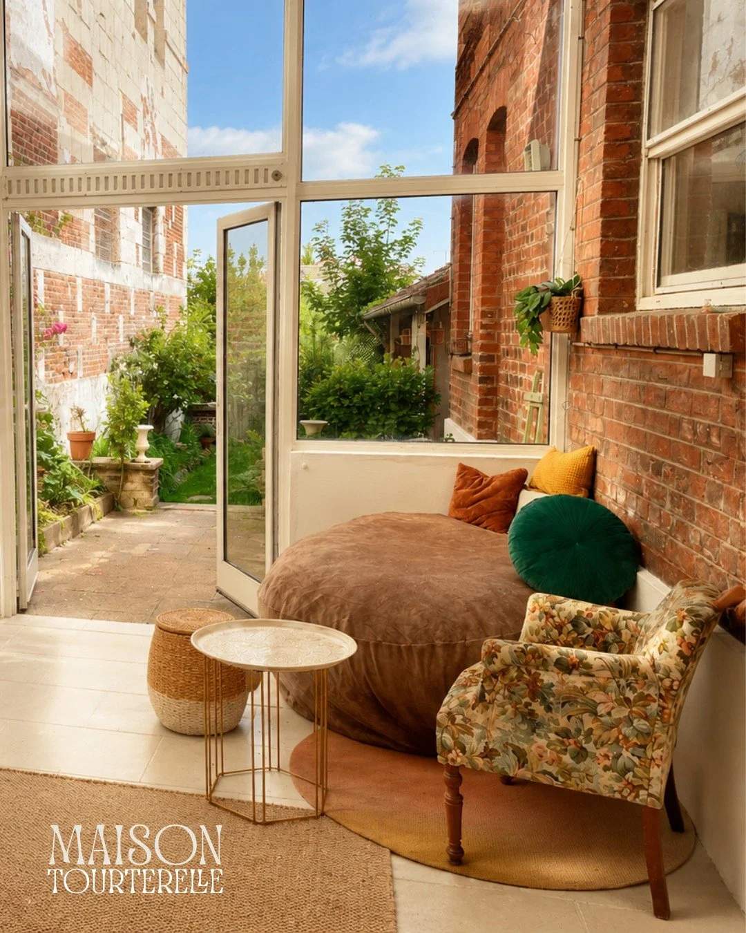 200 m&sup2;. Cinq pi&egrave;ces communes. Un jardin cach&eacute;, une v&eacute;randa, un loft atelier de 40 m&sup2; sous les toits.

Une maison de caract&egrave;re centenaire &agrave; Noyon, &agrave; 1 h 15 de Paris Gare du Nord et 10 minutes &agrave