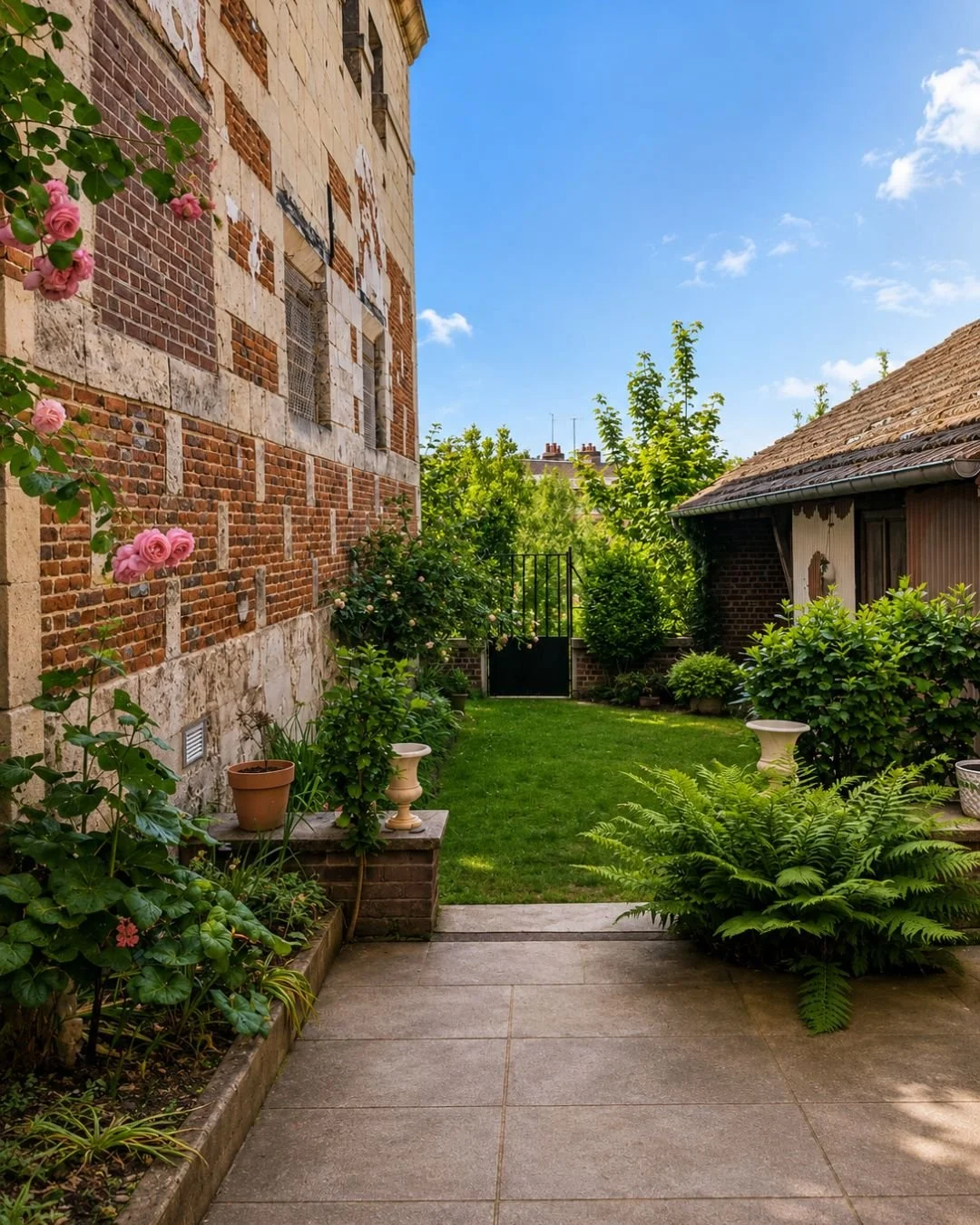 terrasse maison tourterelle