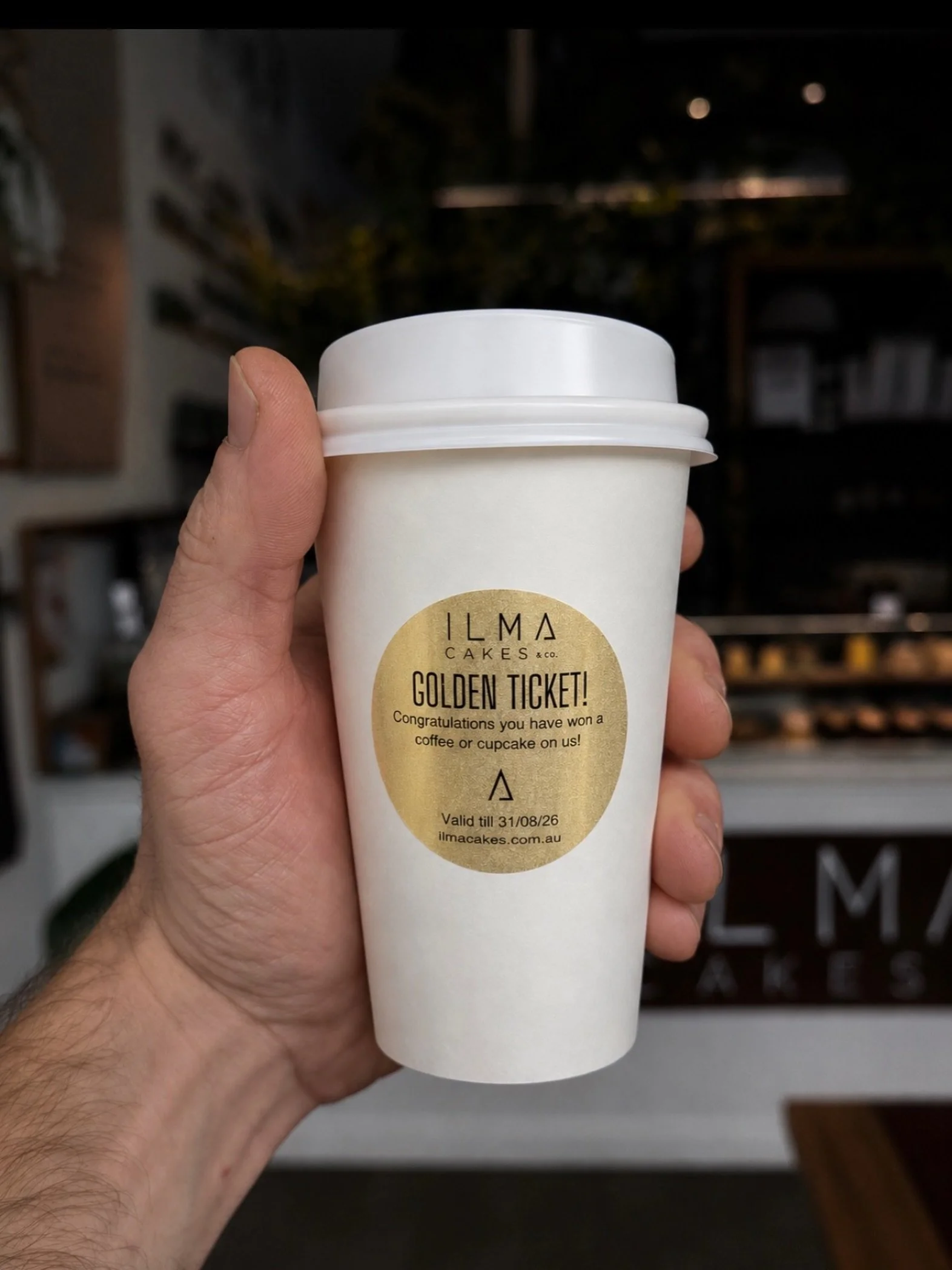 🎫 FIND A GOLDEN TICKET 🎫

To celebrate our third birthday, we&rsquo;re giving away - 5 Golden Tickets in store every day this week!

Find one and you&rsquo;ll win your choice of a free coffee or cupcake&hellip; 🧁☕️

Will you be one of our lucky wi