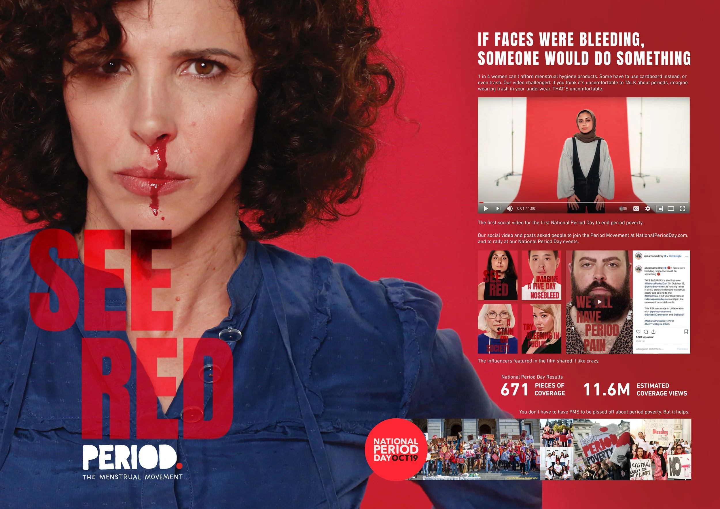 kate catalinac katecatalinac ad advertising campaign idea period.org menstrual movement case study board cannes lions