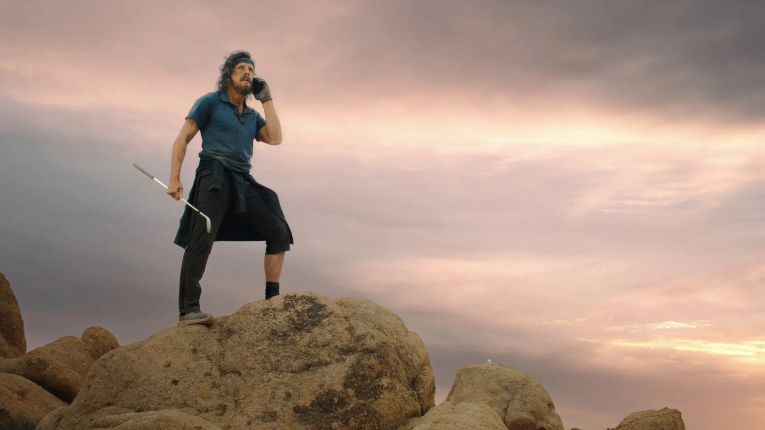 kate catalinac katecatalinac ad advertising campaign idea AT&T Masters campaign ben stiller a little off the green