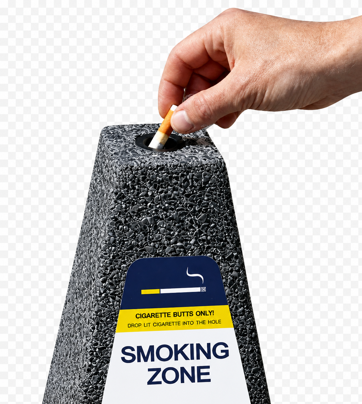 Discarding a cigarette in the bin rheebok maxibin.png
