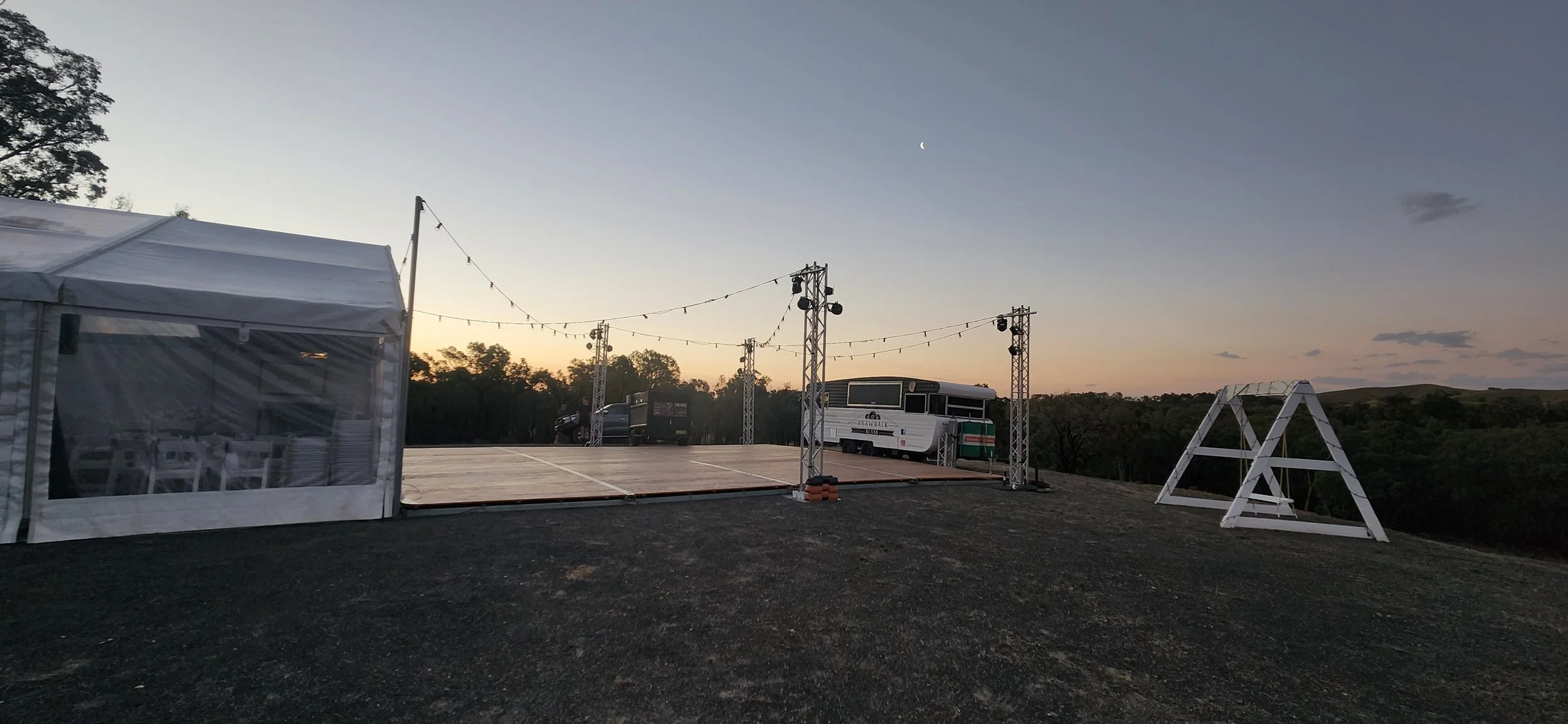 Wedding Technical Production at Tarcutta