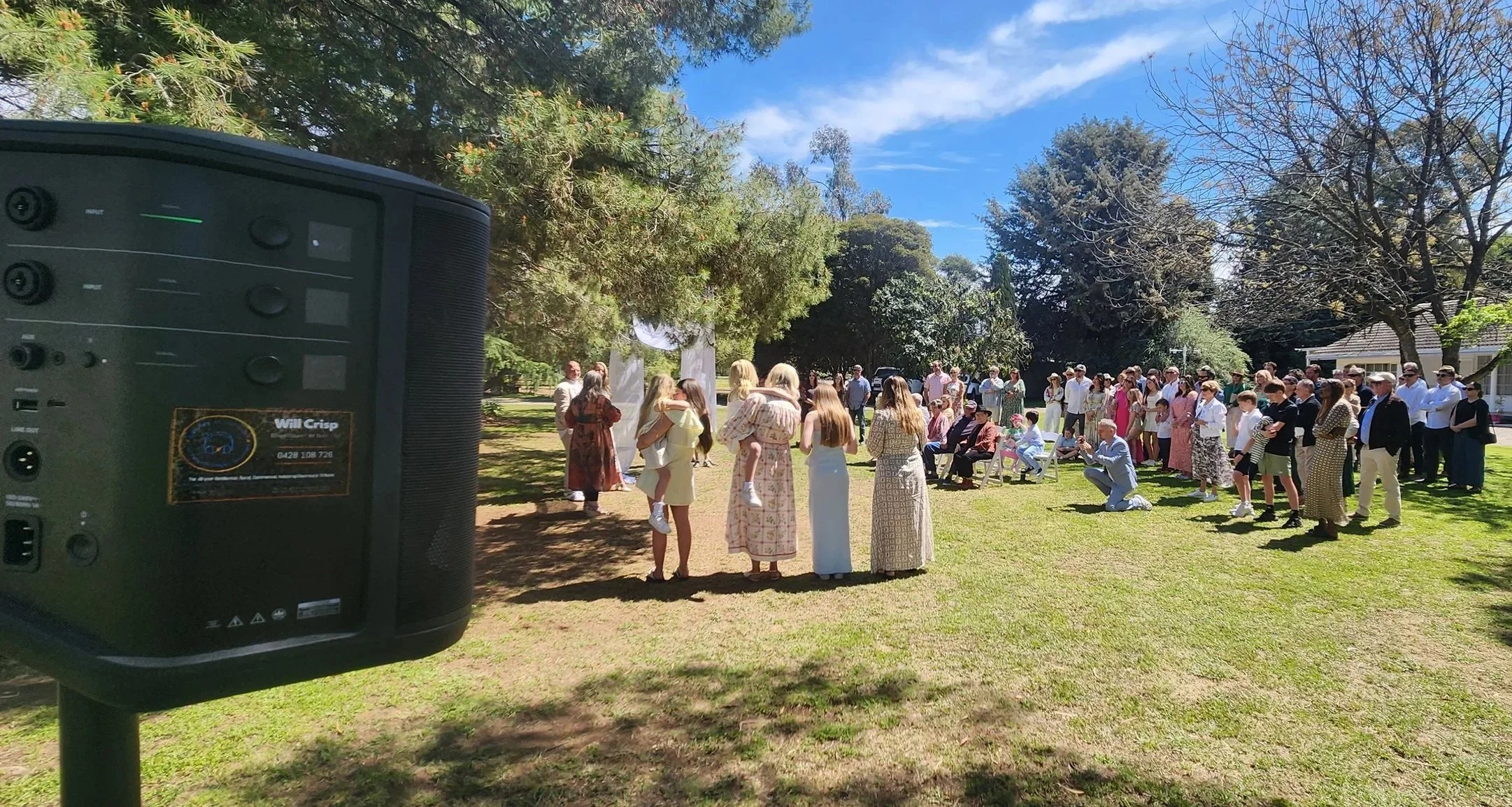 Wedding Ceremony Audio Wagga Wagga