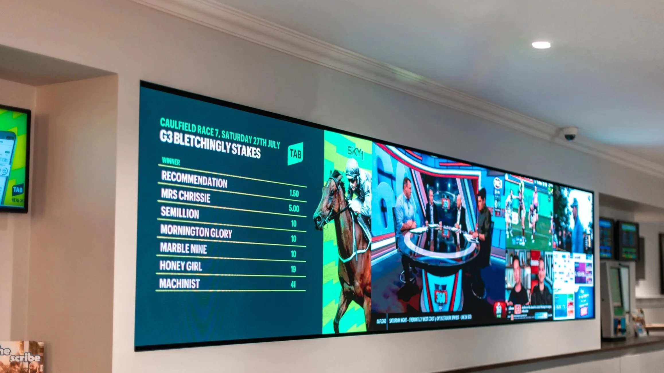 LED Big Screen Install in a venue in NSW