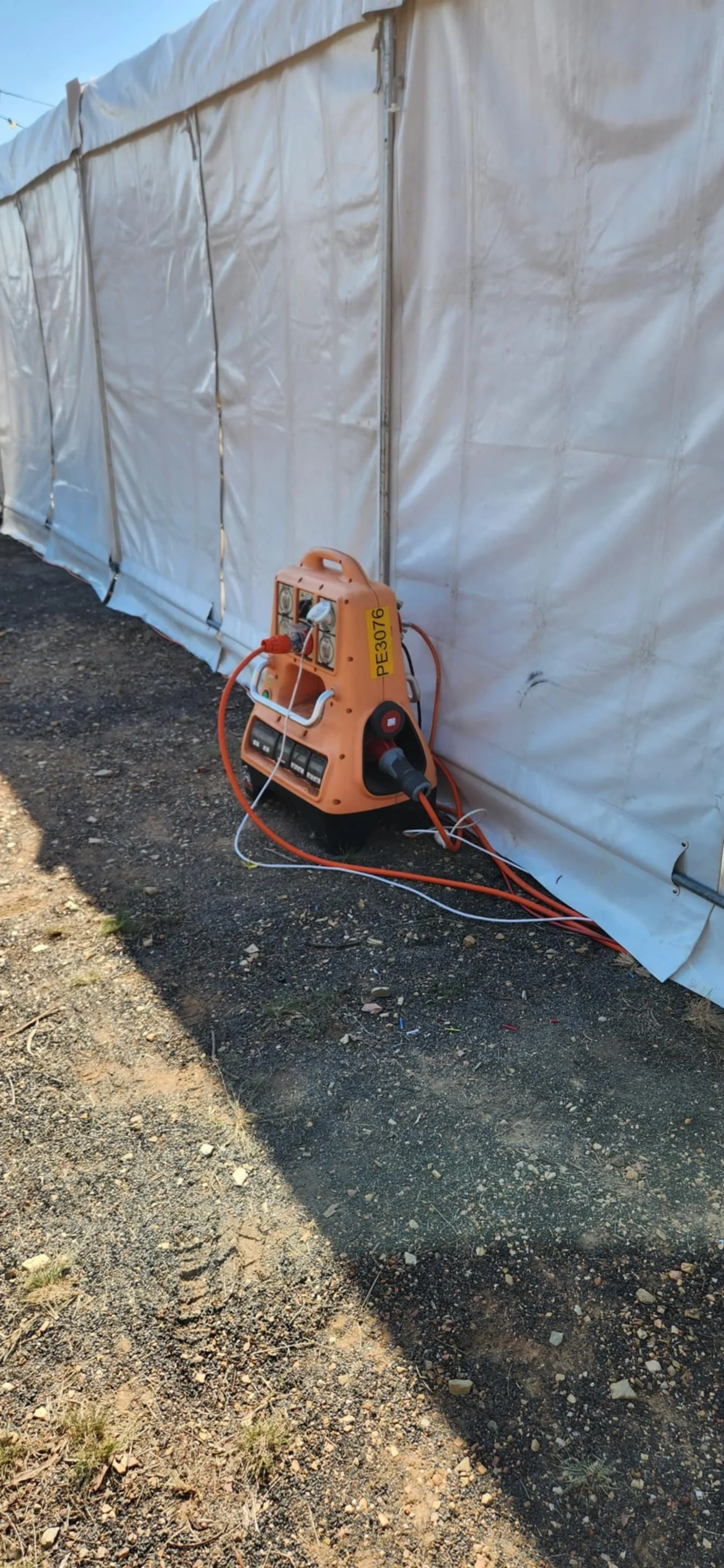 Remote event power distribution