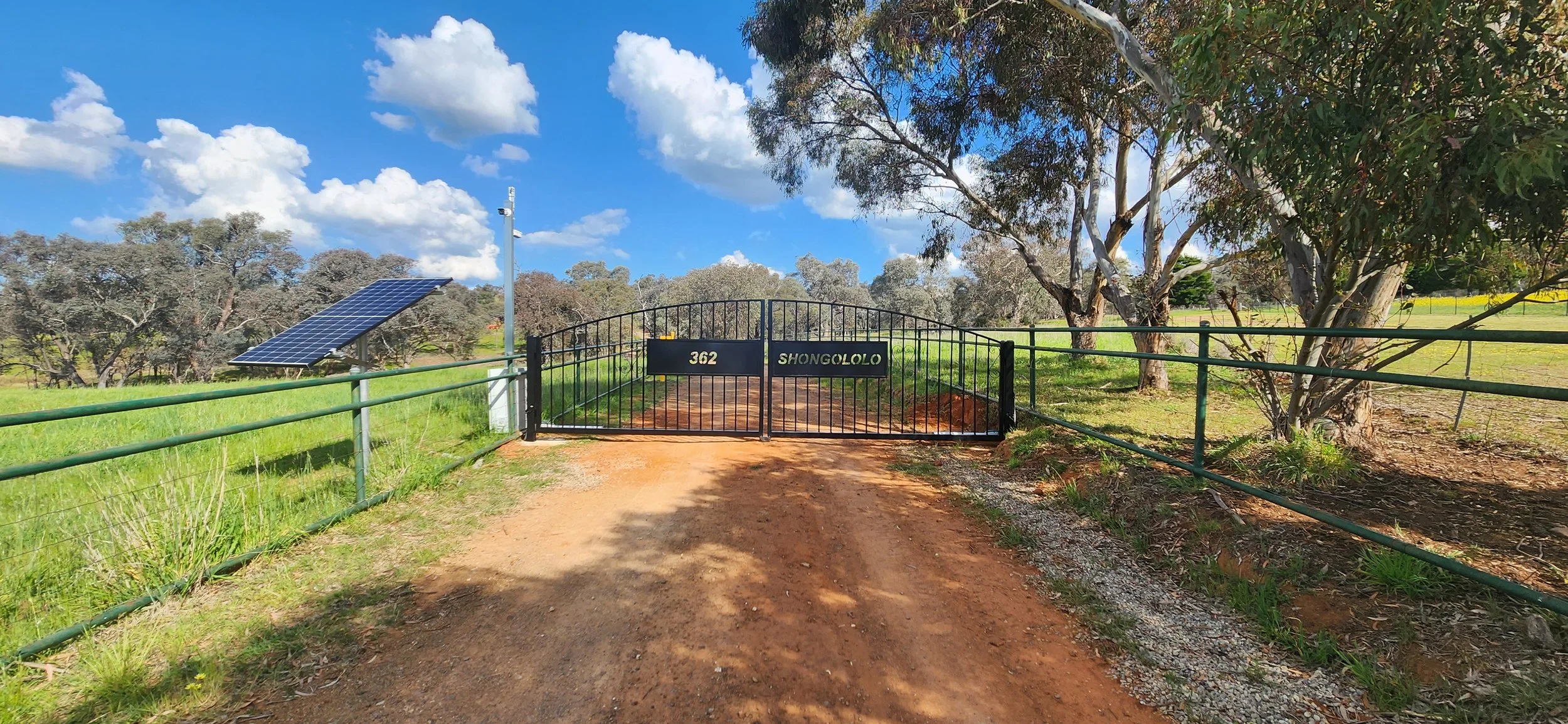 Custom Electric gate design + install in Cootamundra
