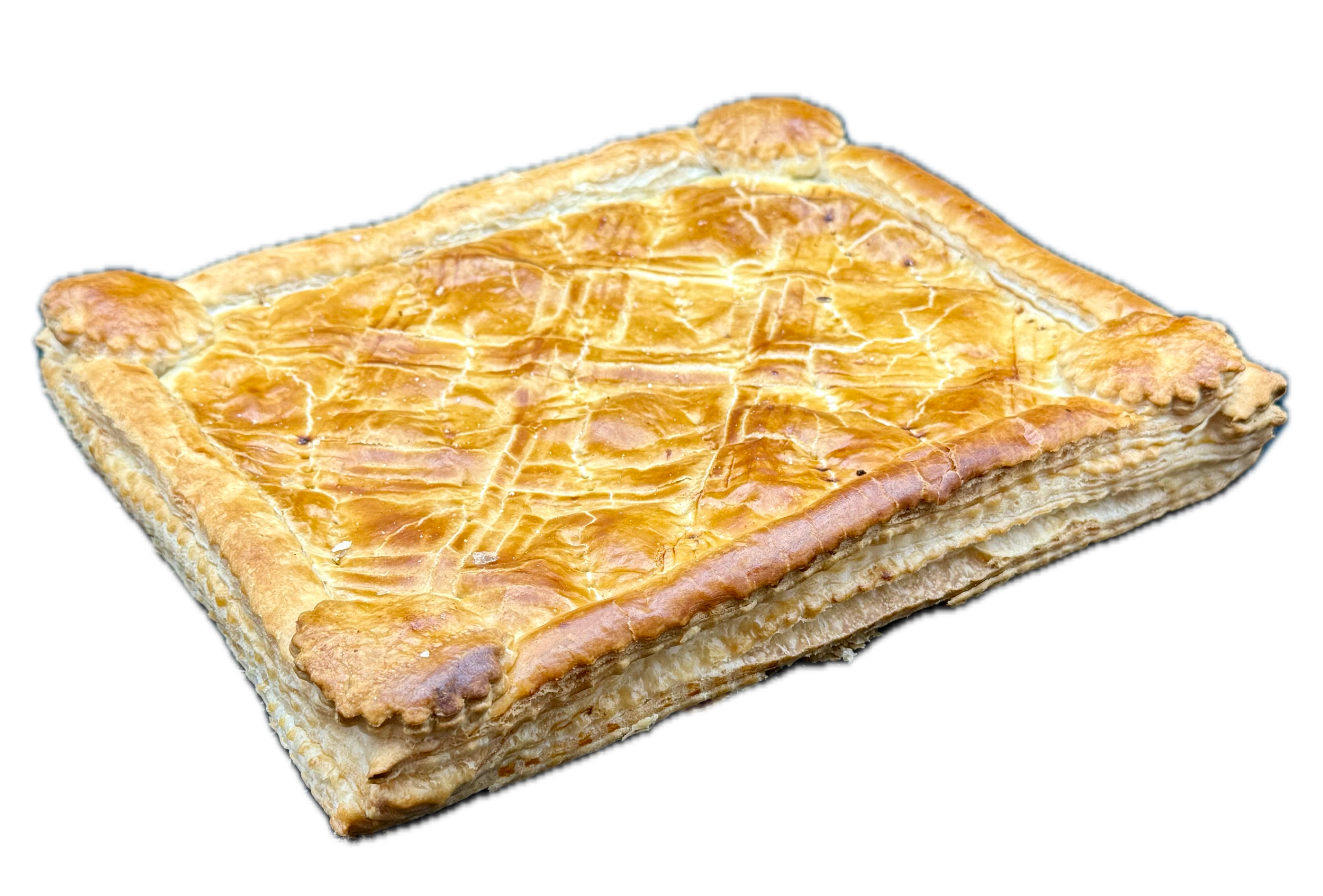 Blätterteig Pastete Geriebener Teig Pastete