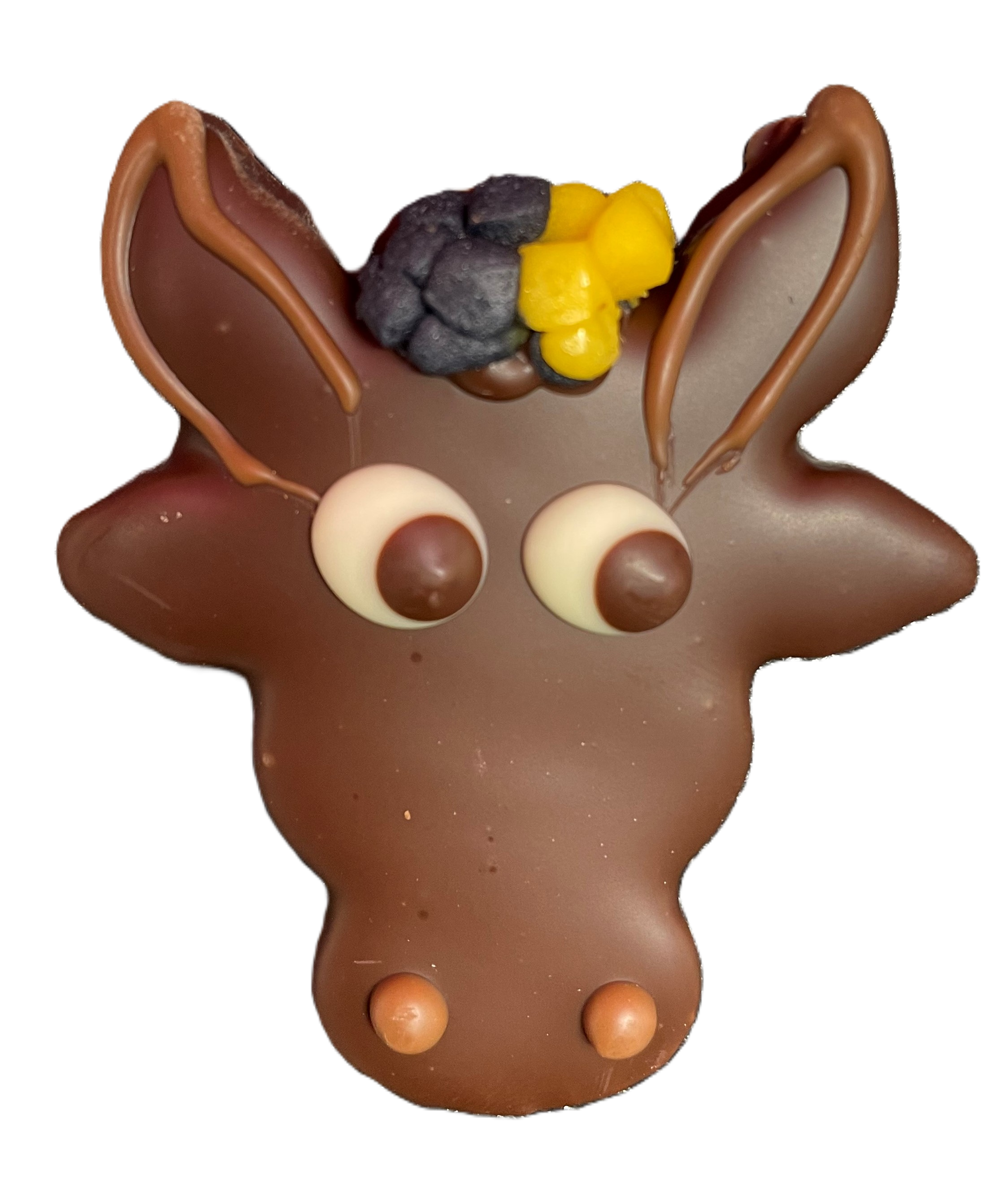 Dunkles Schokolade-Uristierli mit Giandujafüllung