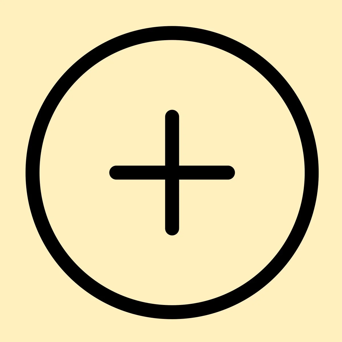 Simple illustration of a zoom icon
