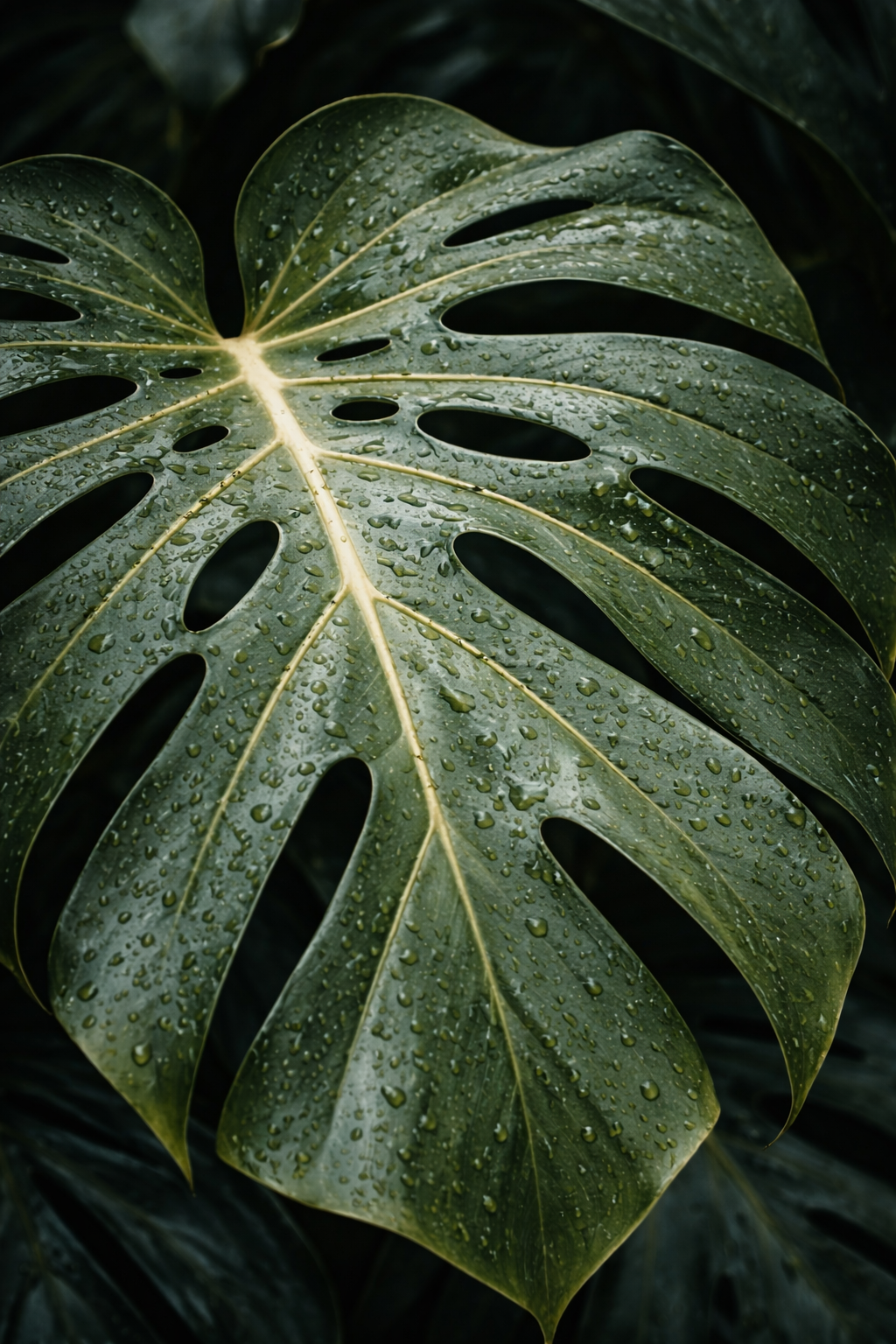 KAS | Monstera leaf with water droplets.png