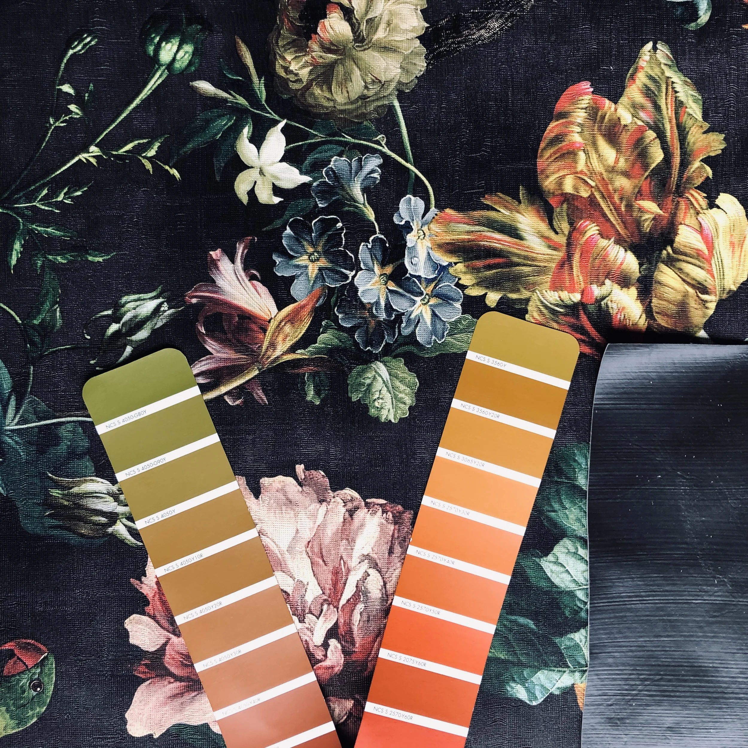 KAS | Floral fabric with vibrant paint swatches.jpeg