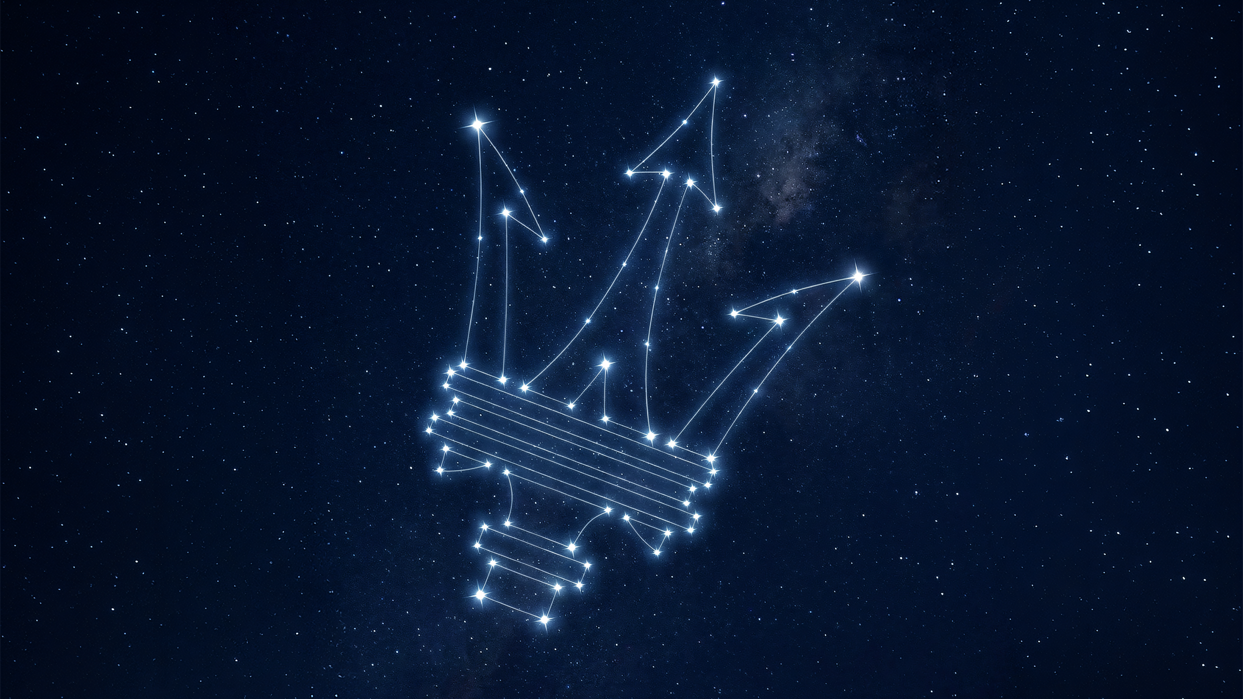 a new constellation of the Trident is born