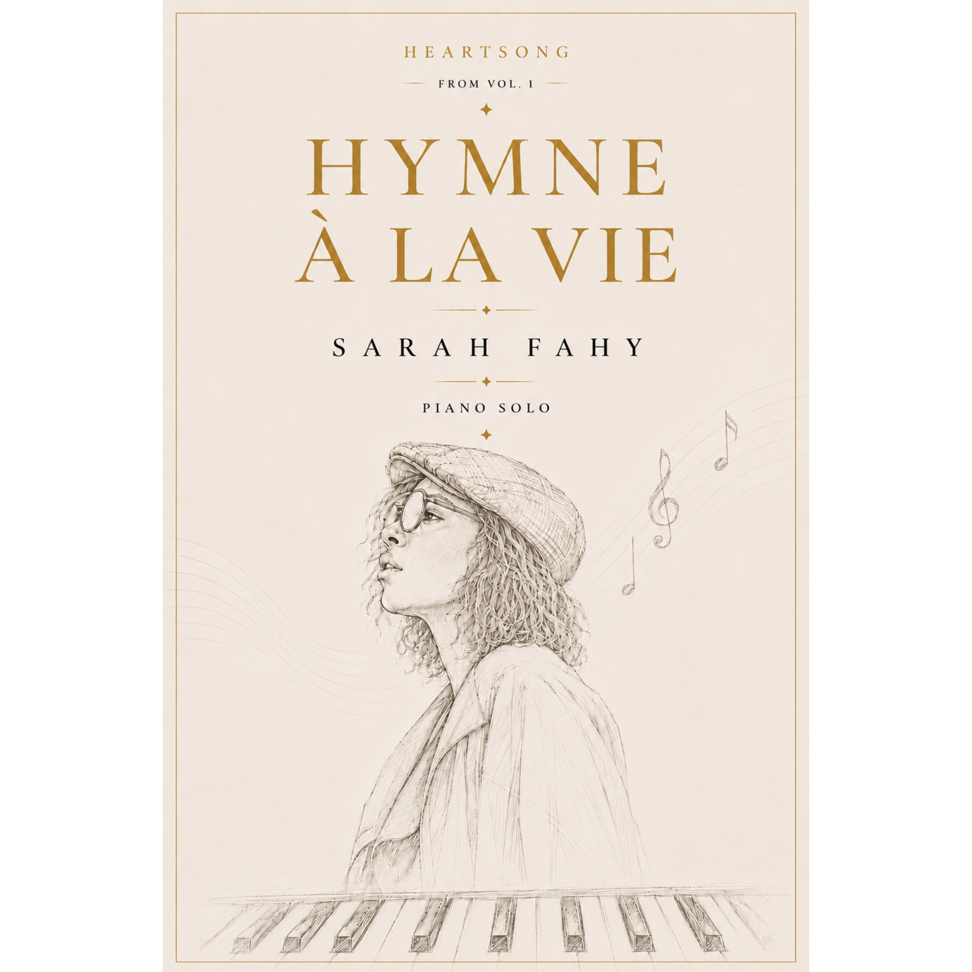 Hymne à la vie — Partition pour piano solo (PDF)