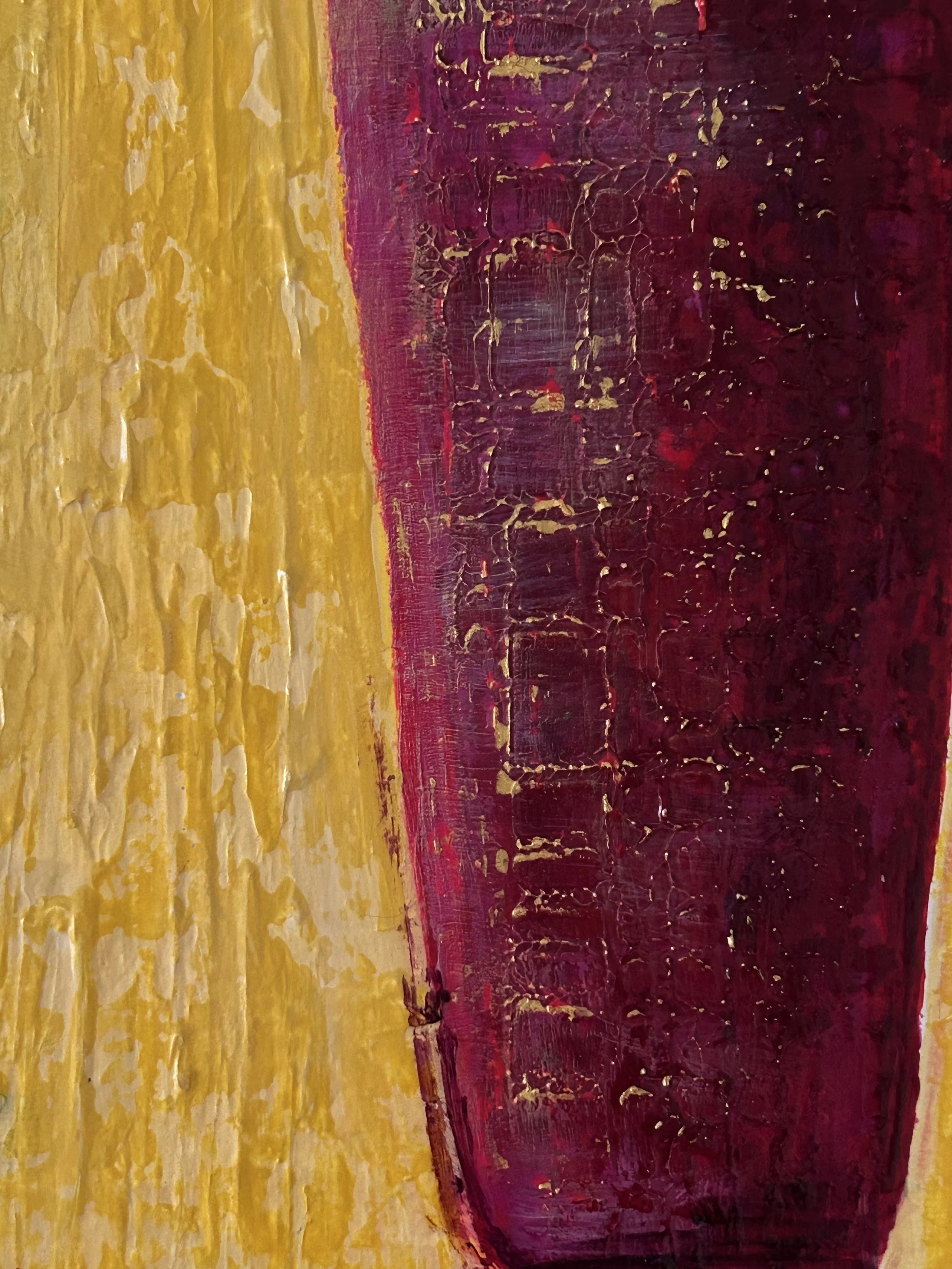 Close-up detail - Crimson Joy