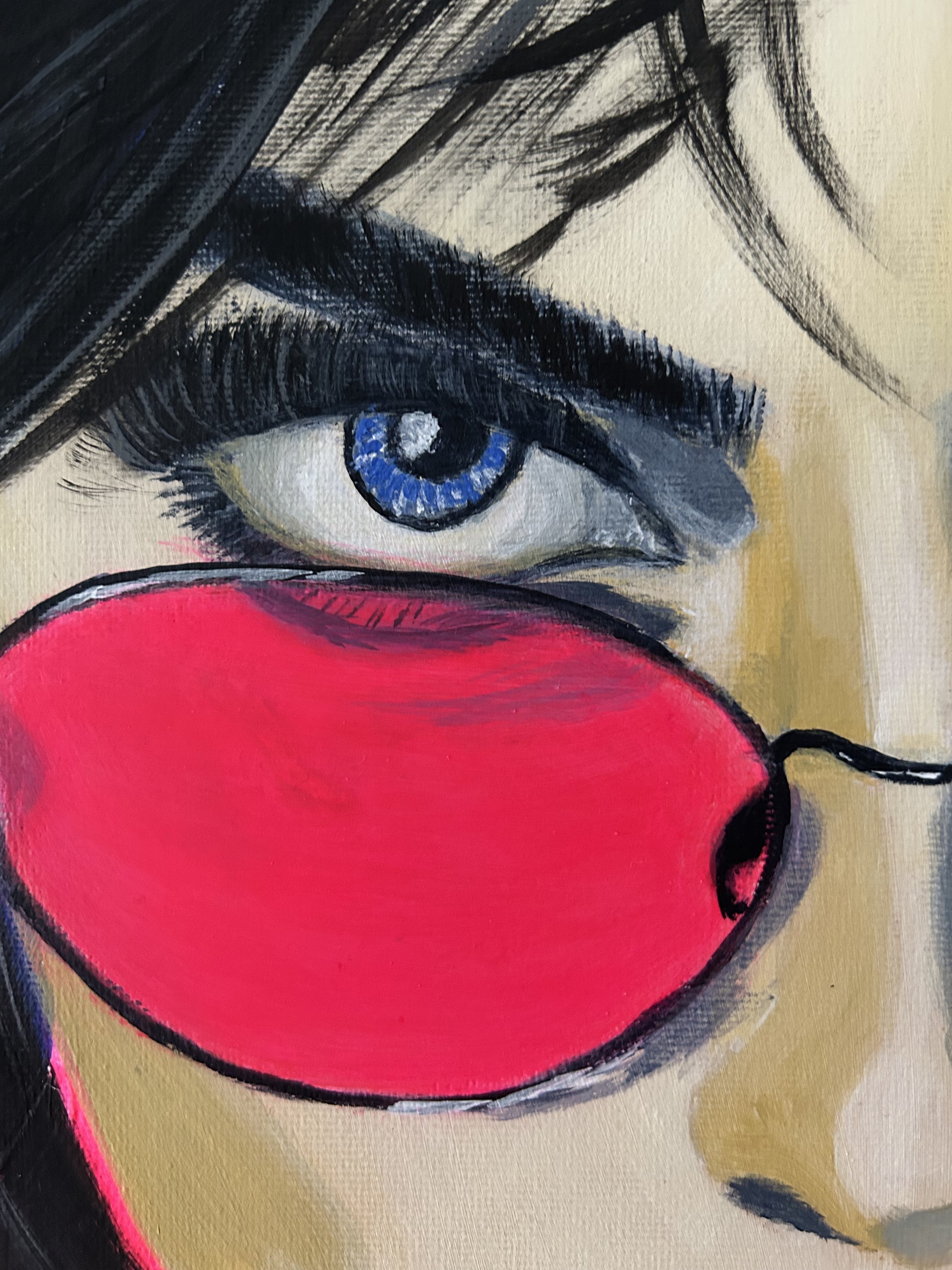 Close-up detail - No Apologies