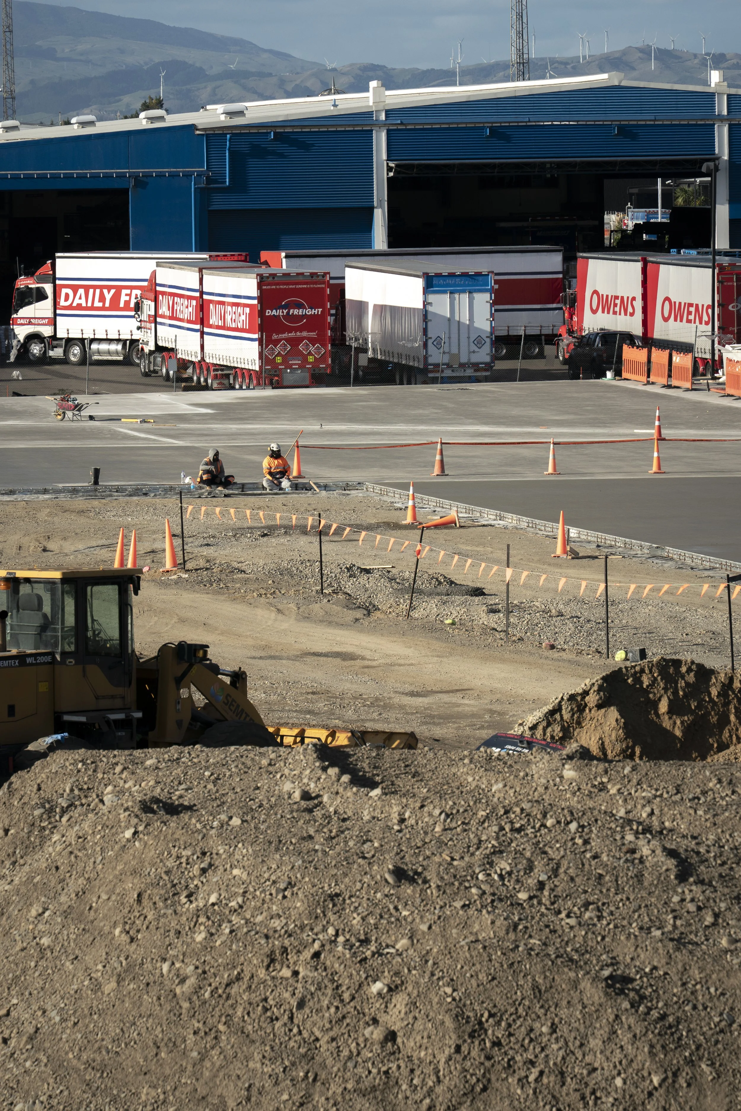 An example of Slice of Life Photography of Workers taking a break in Palmerston North