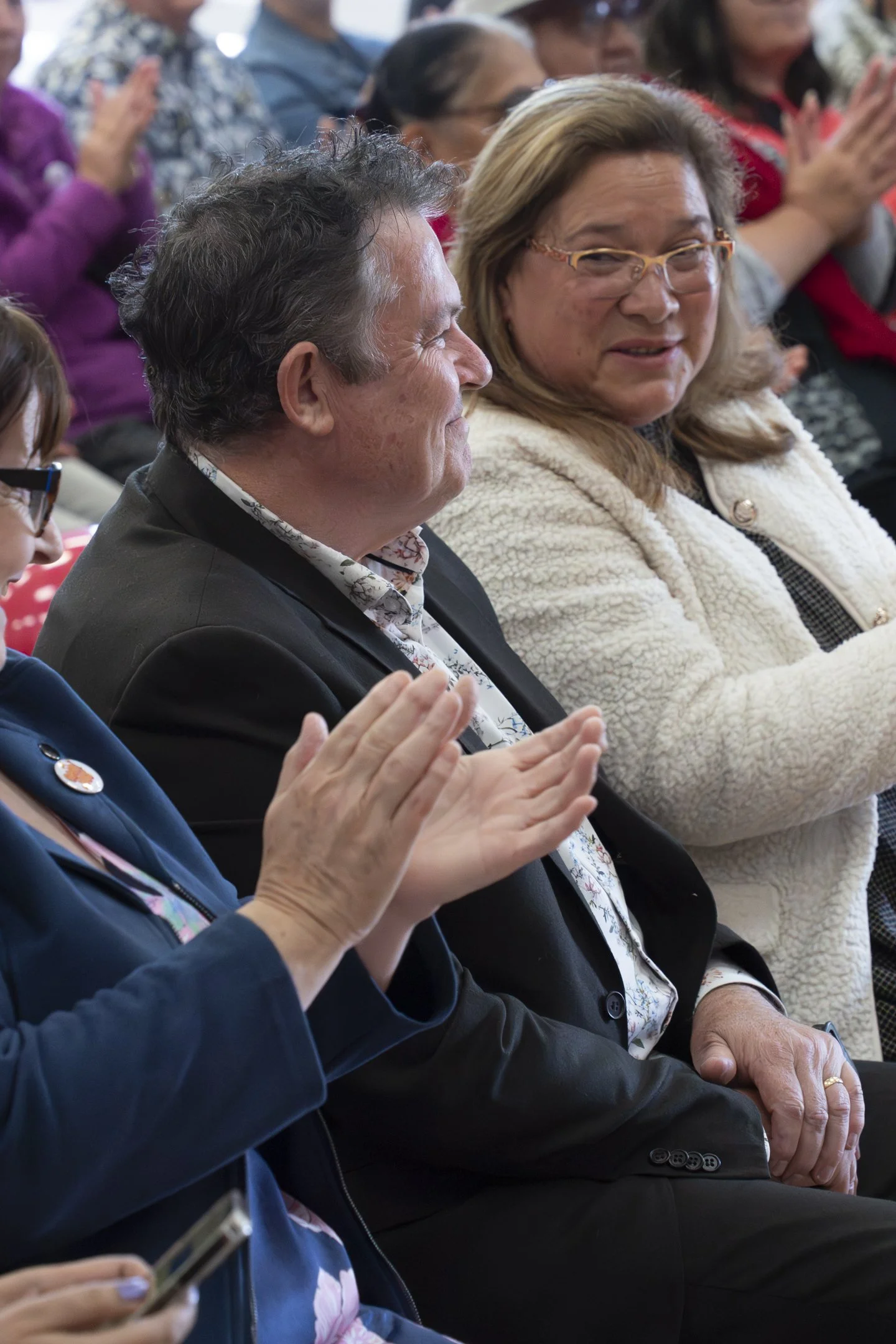 An example of Event Photography of Palmerston North Mayor Grant Smith at the Tangi Utikere Labour Campaign Launch