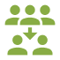 Icon of a group of people.