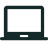 Icon of a laptop