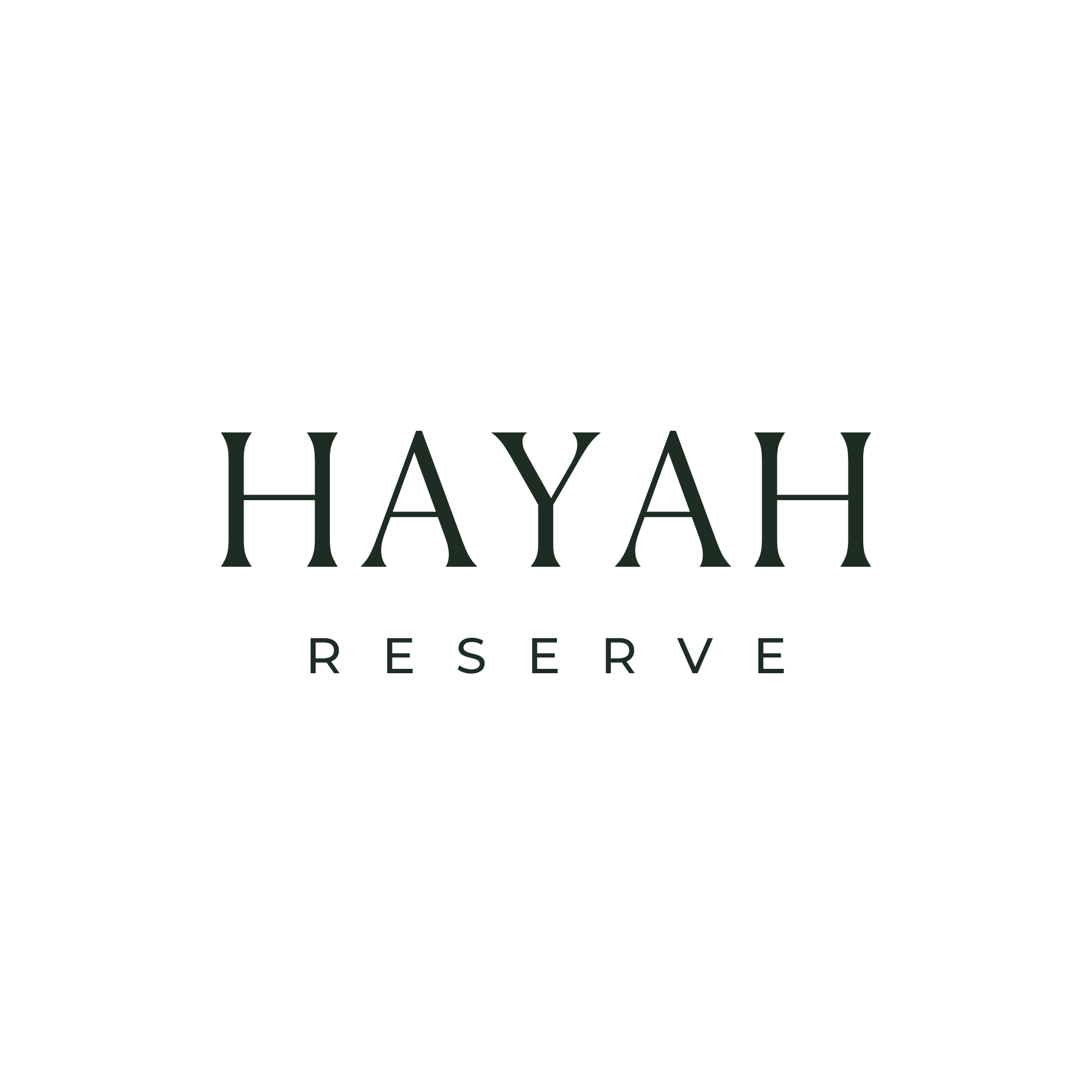 The logo of Hayah Reserve.
