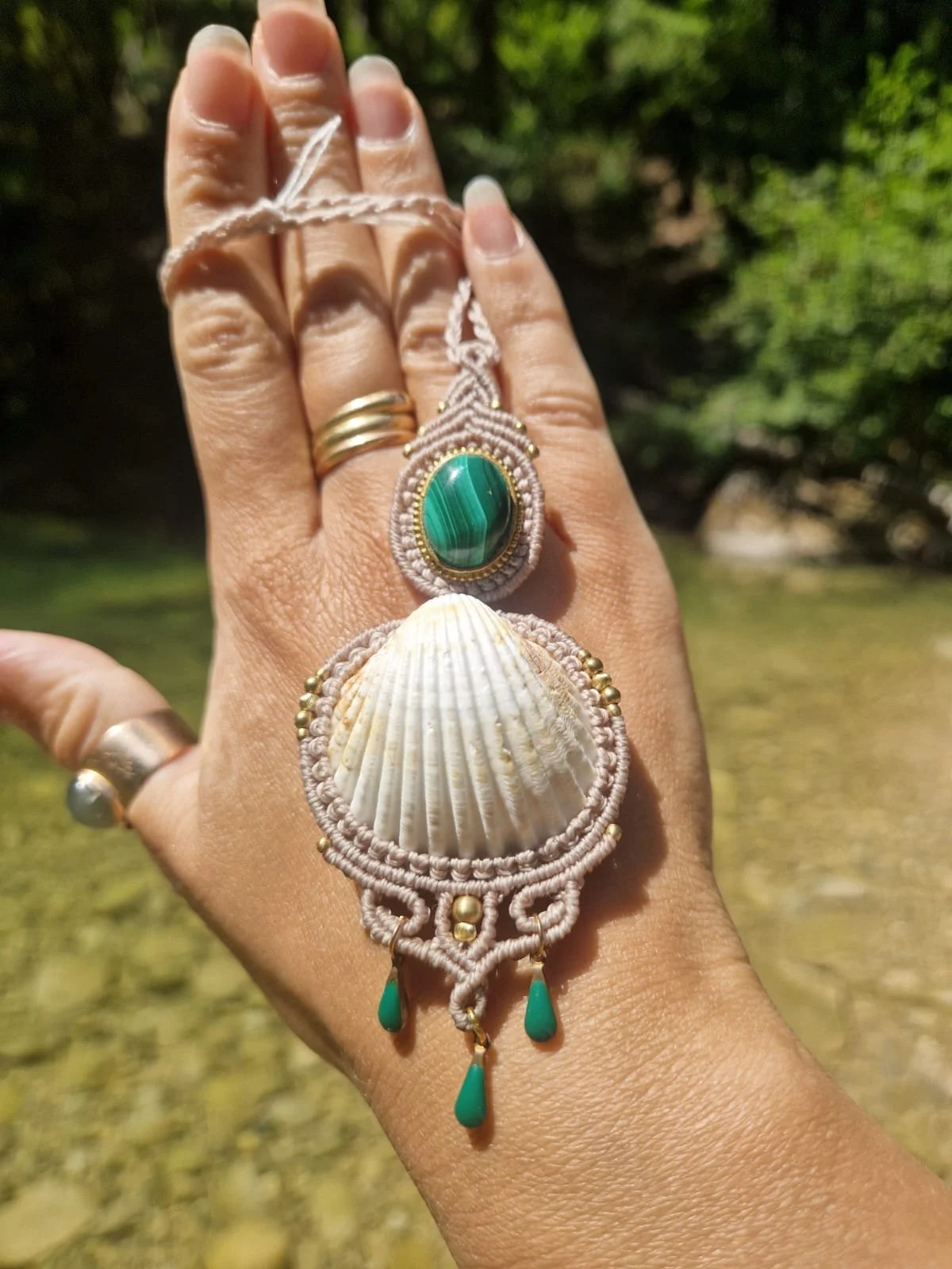 Collier Baroque Coquillage