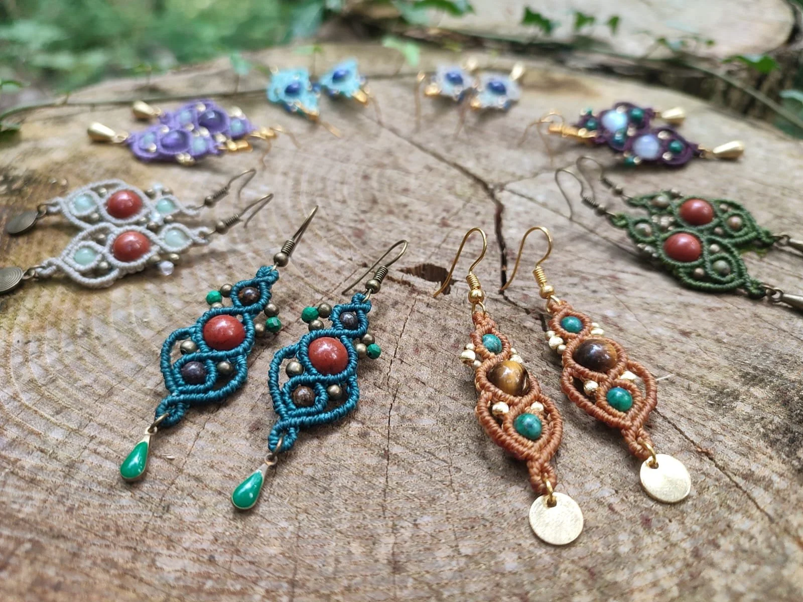 Boucle d'oreille Pluma